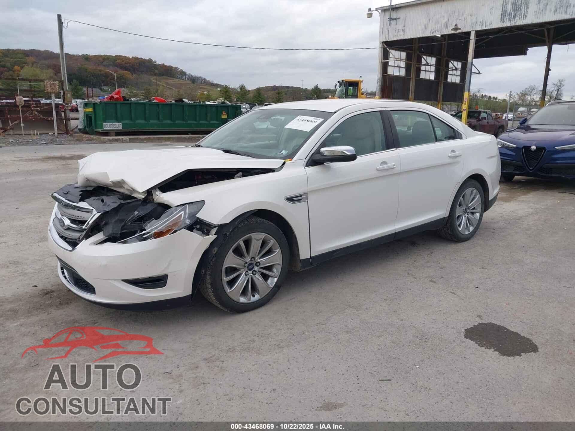 FORD TAURUS 2011 - 1FAHP2JW4BG164266