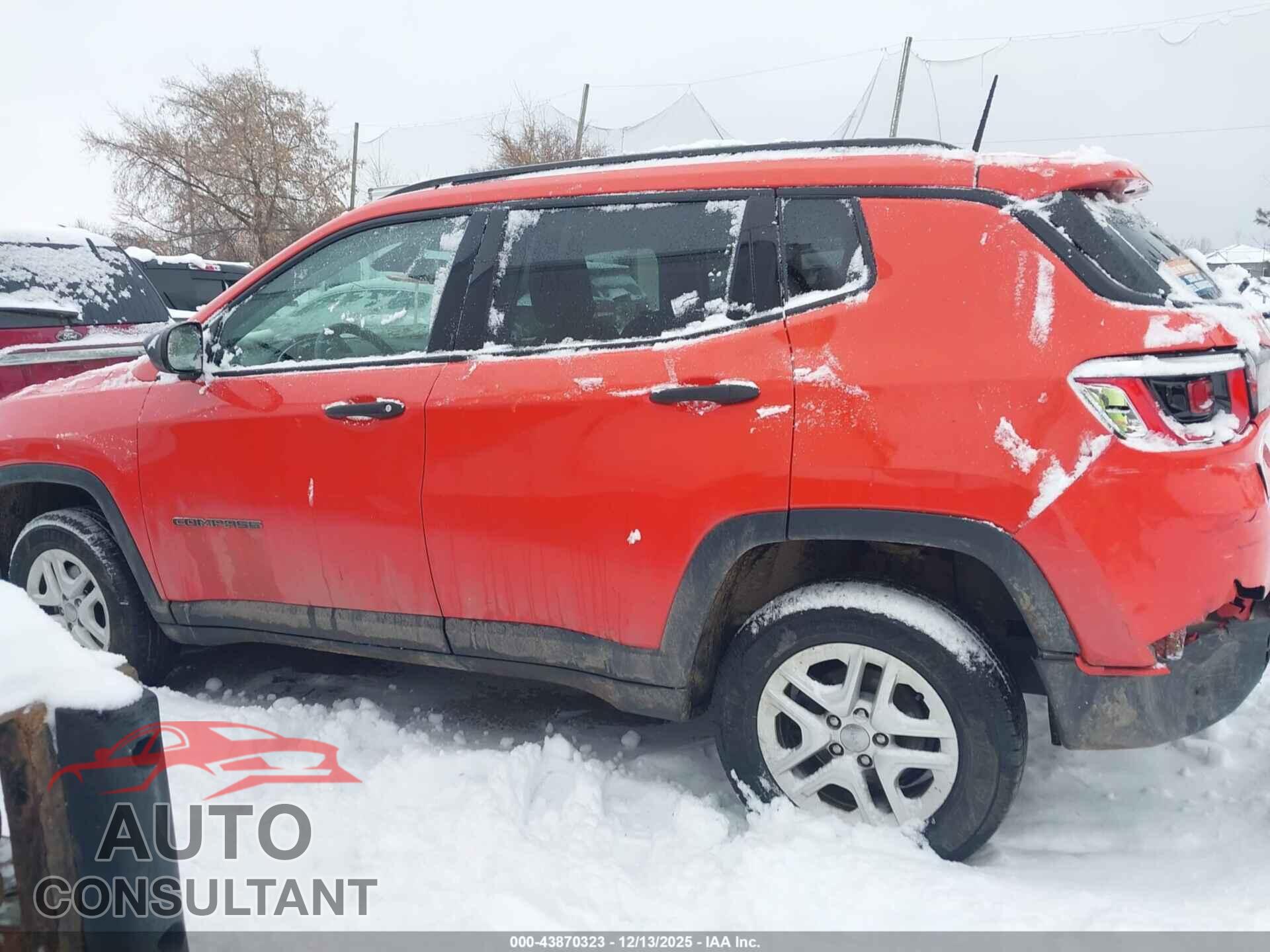 JEEP NEW COMPASS 2017 - 3C4NJDAB3HT647212
