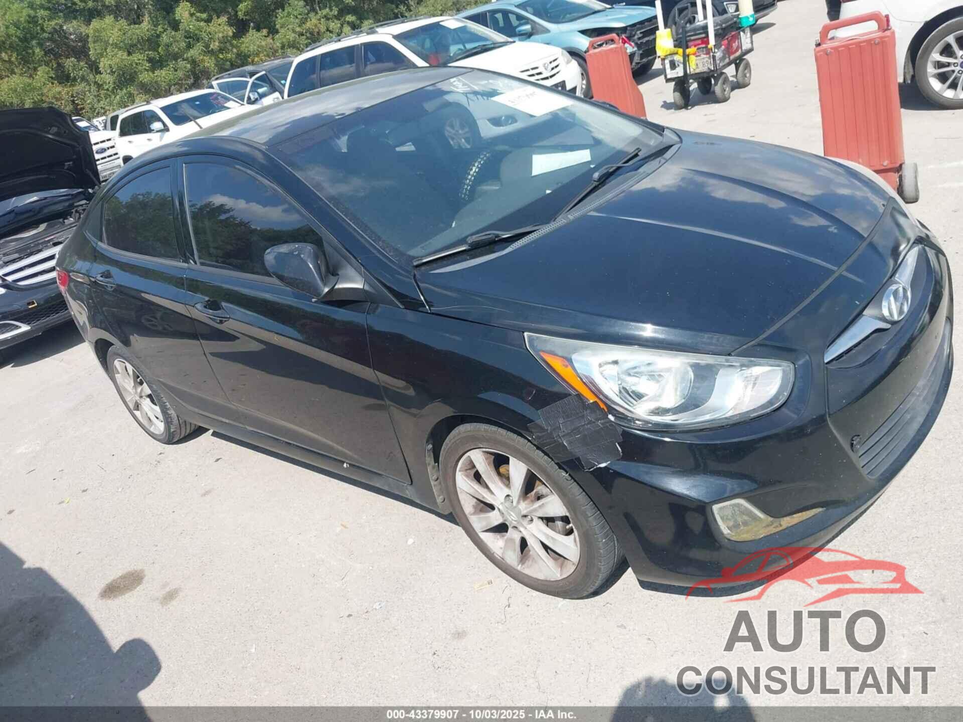 HYUNDAI ACCENT 2012 - KMHCU4AE4CU057037