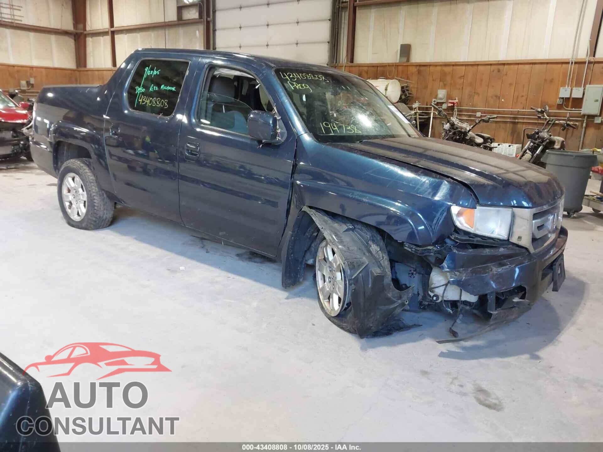 HONDA RIDGELINE 2010 - 5FPYK1F40AB010955