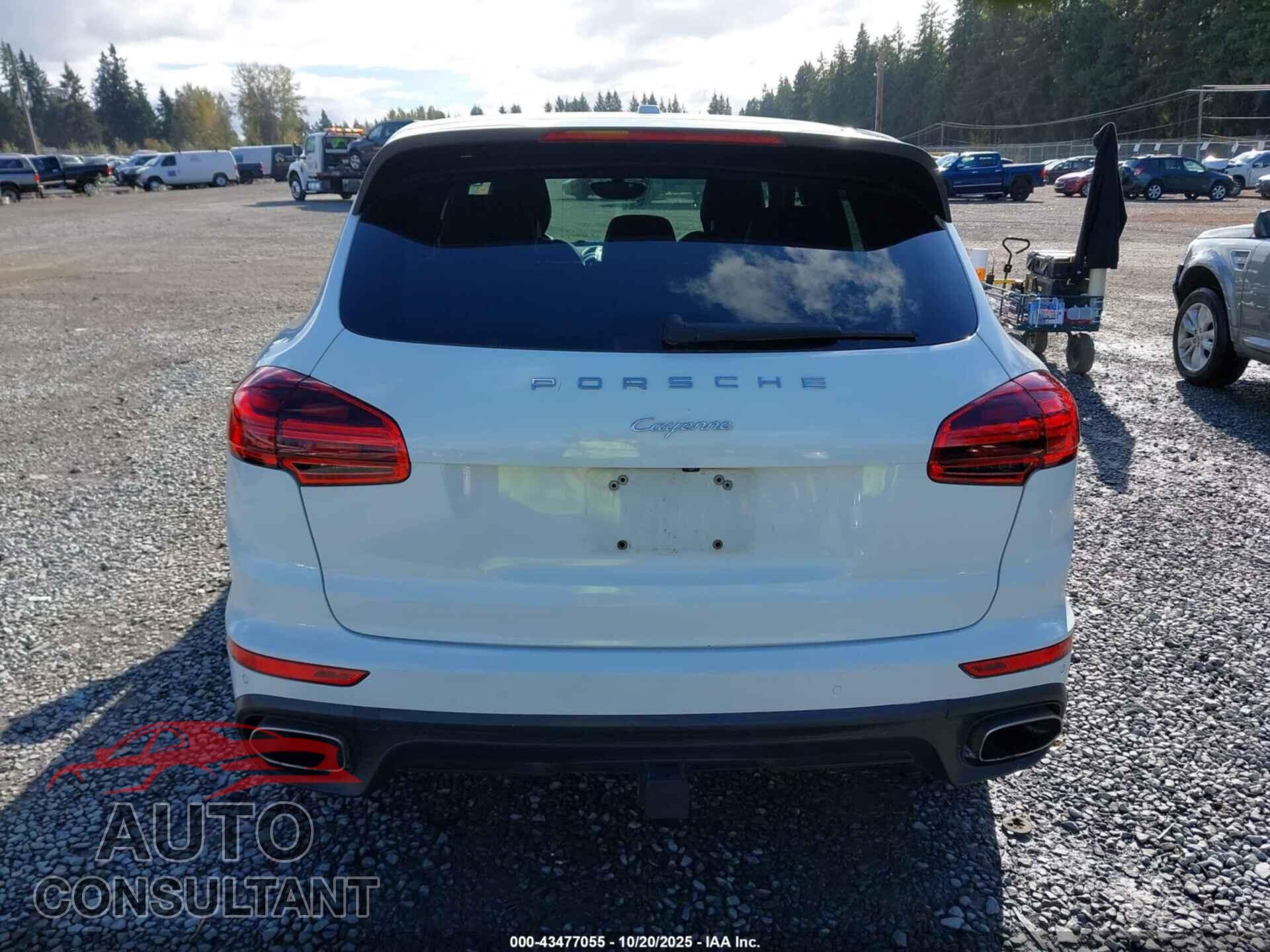 PORSCHE CAYENNE 2016 - WP1AA2A29GLA01362