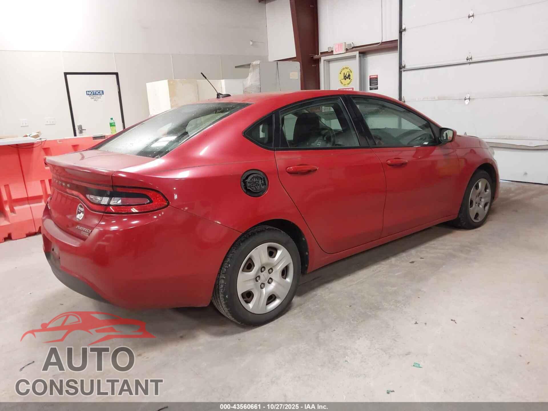 DODGE DART 2013 - 1C3CDFAH0DD199434