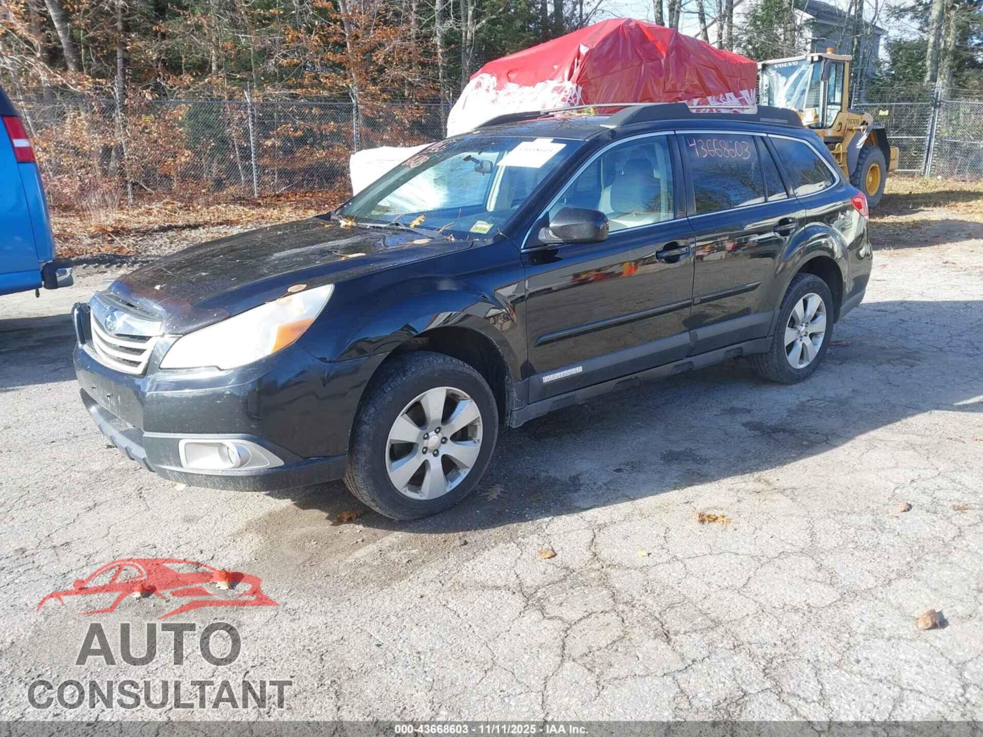 SUBARU OUTBACK 2012 - 4S4BRBCCXC3254779