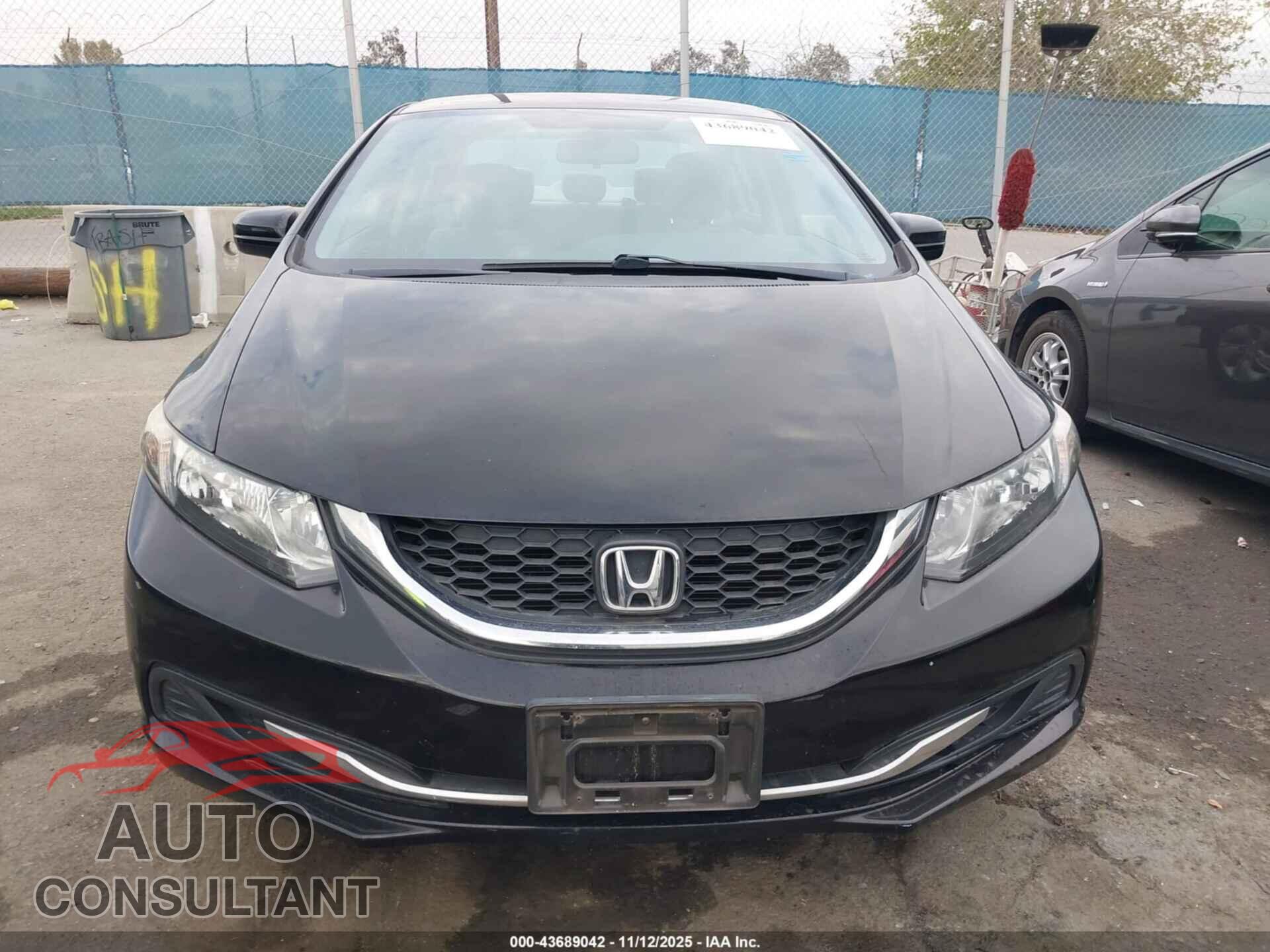 HONDA CIVIC 2014 - 19XFB2F55EE219599