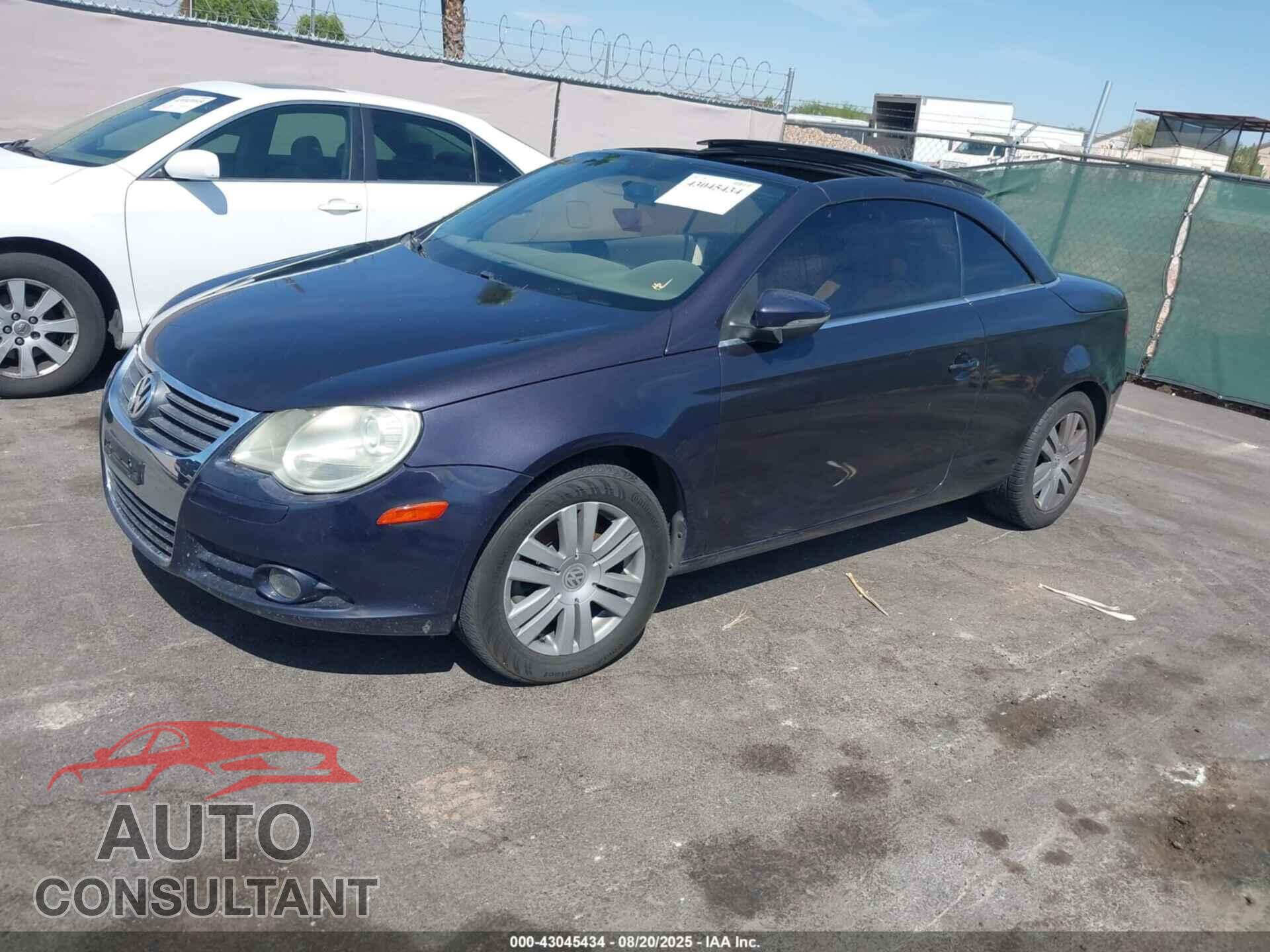 VOLKSWAGEN EOS 2009 - WVWBA71F19V010652
