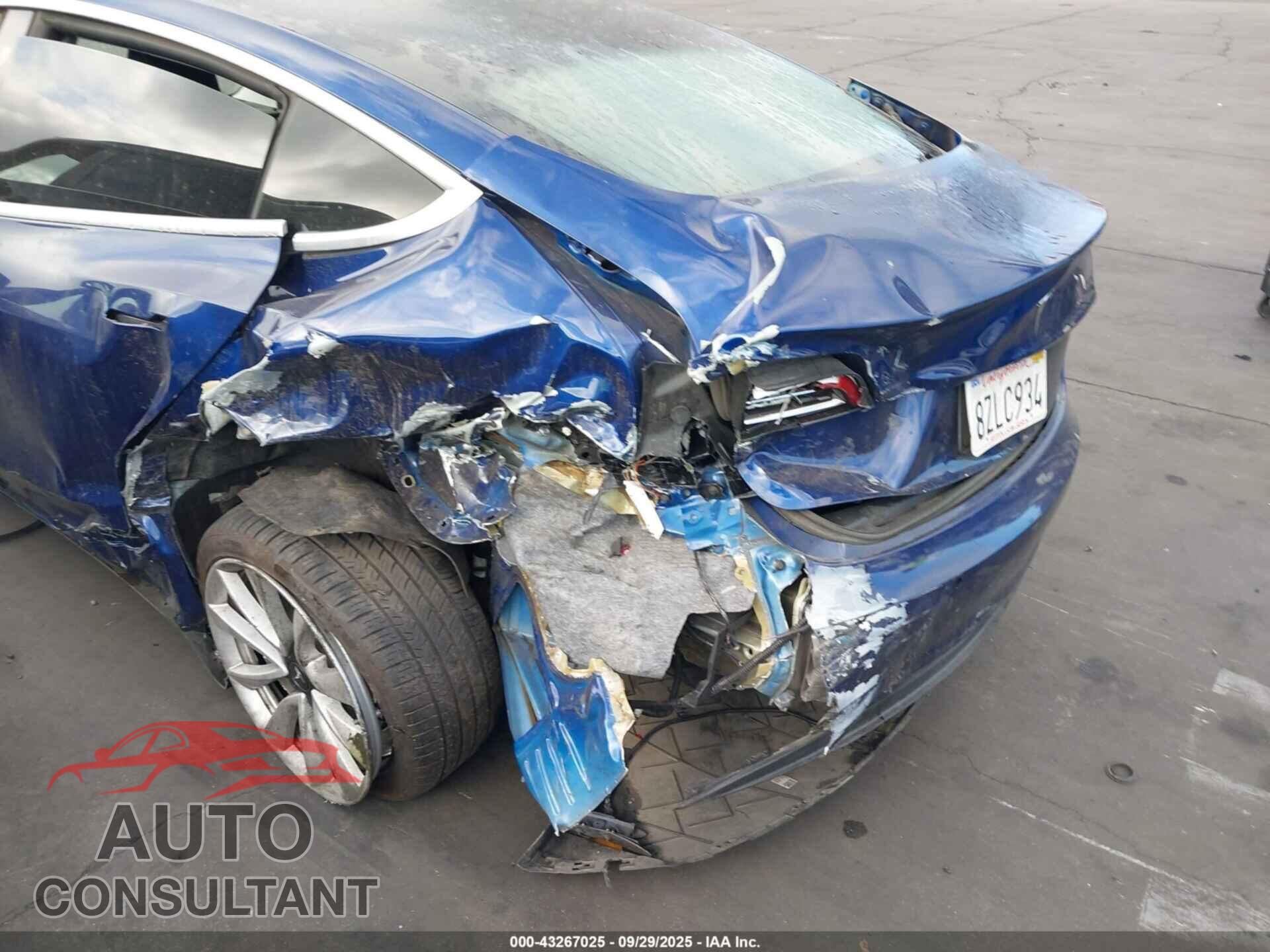 TESLA MODEL 3 2020 - 5YJ3E1EA7LF634014