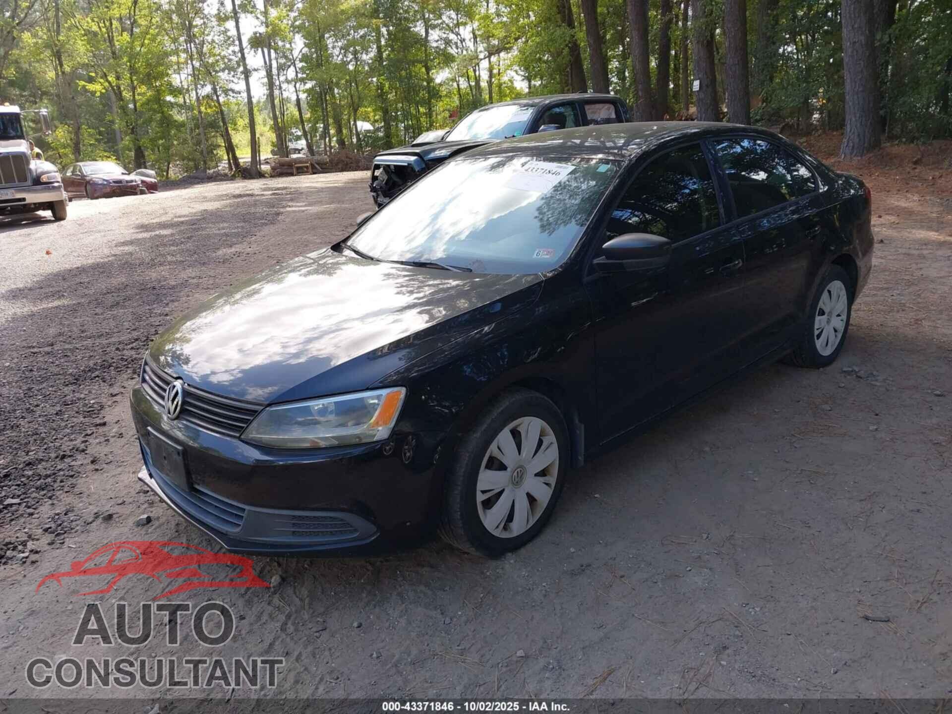 VOLKSWAGEN JETTA 2012 - 3VW2K7AJ4CM337076