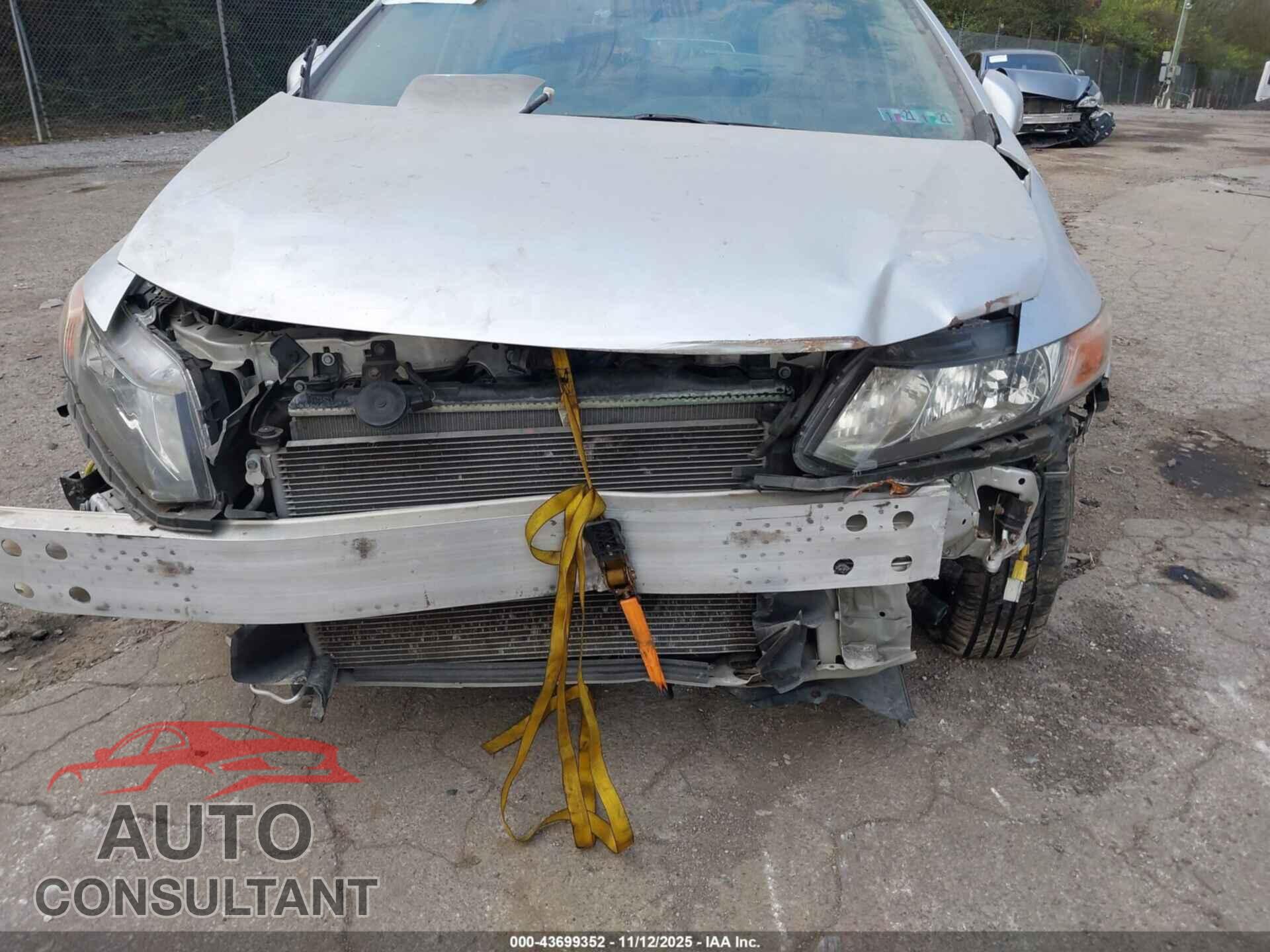 HONDA CIVIC 2012 - 19XFB2F52CE342824