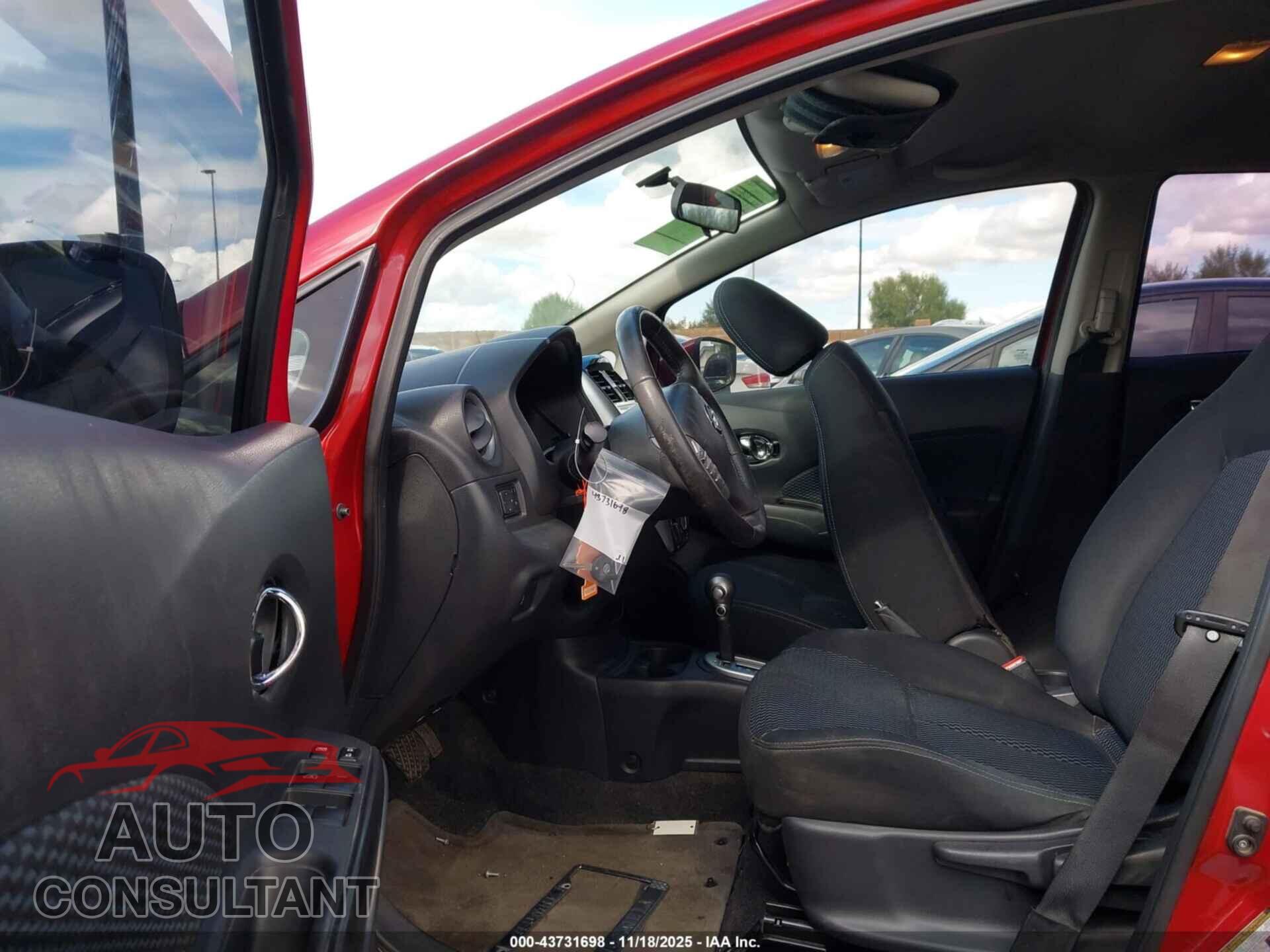 NISSAN VERSA NOTE 2015 - 3N1CE2CP9FL366282