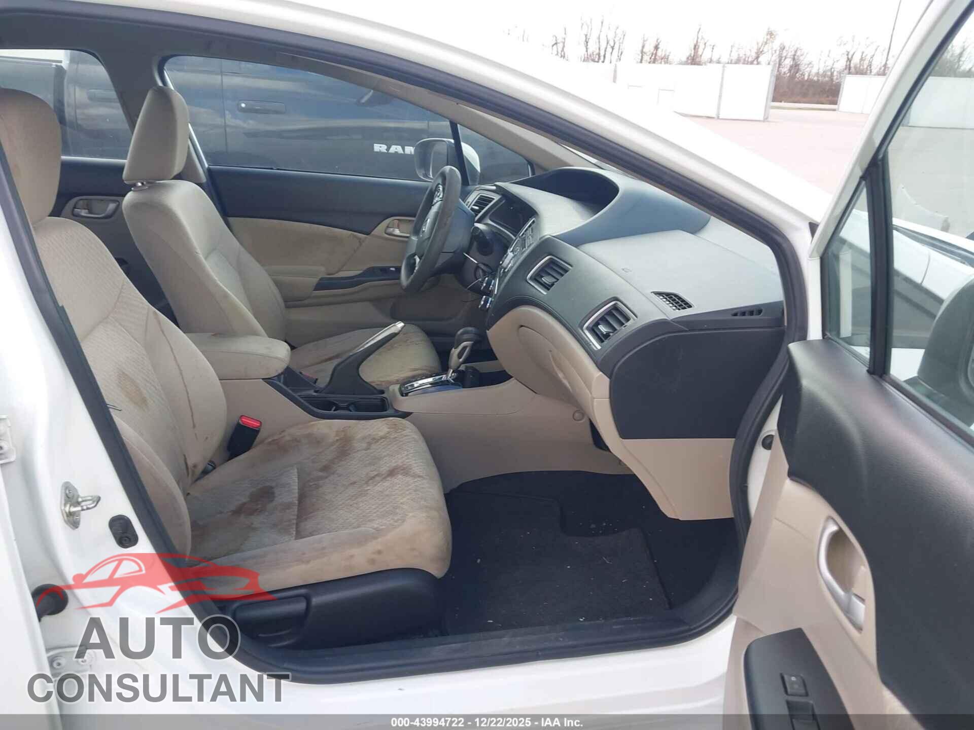 HONDA CIVIC 2014 - 19XFB2F5XEE204967