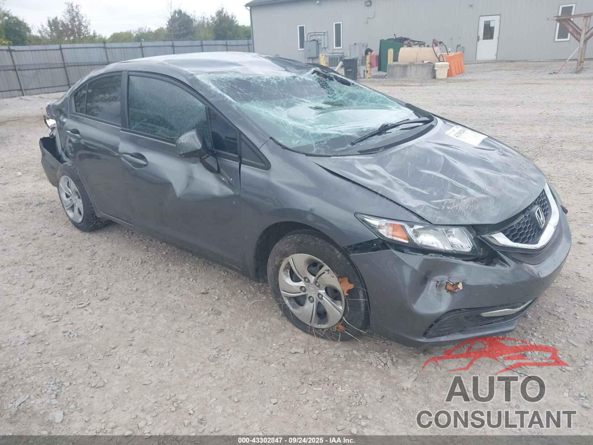 HONDA CIVIC 2013 - 19XFB2F58DE023025