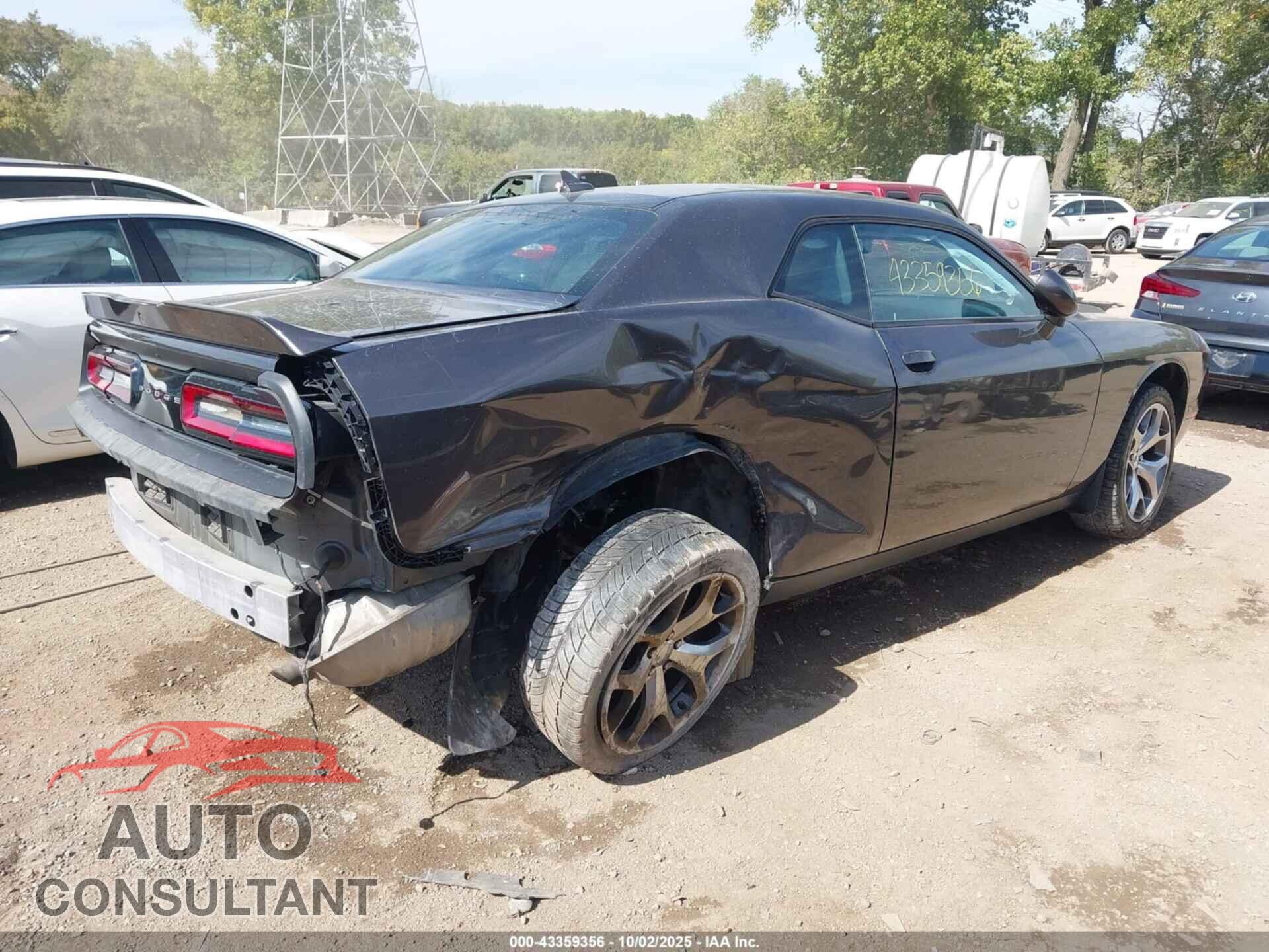 DODGE CHALLENGER 2016 - 2C3CDZAG9GH322146