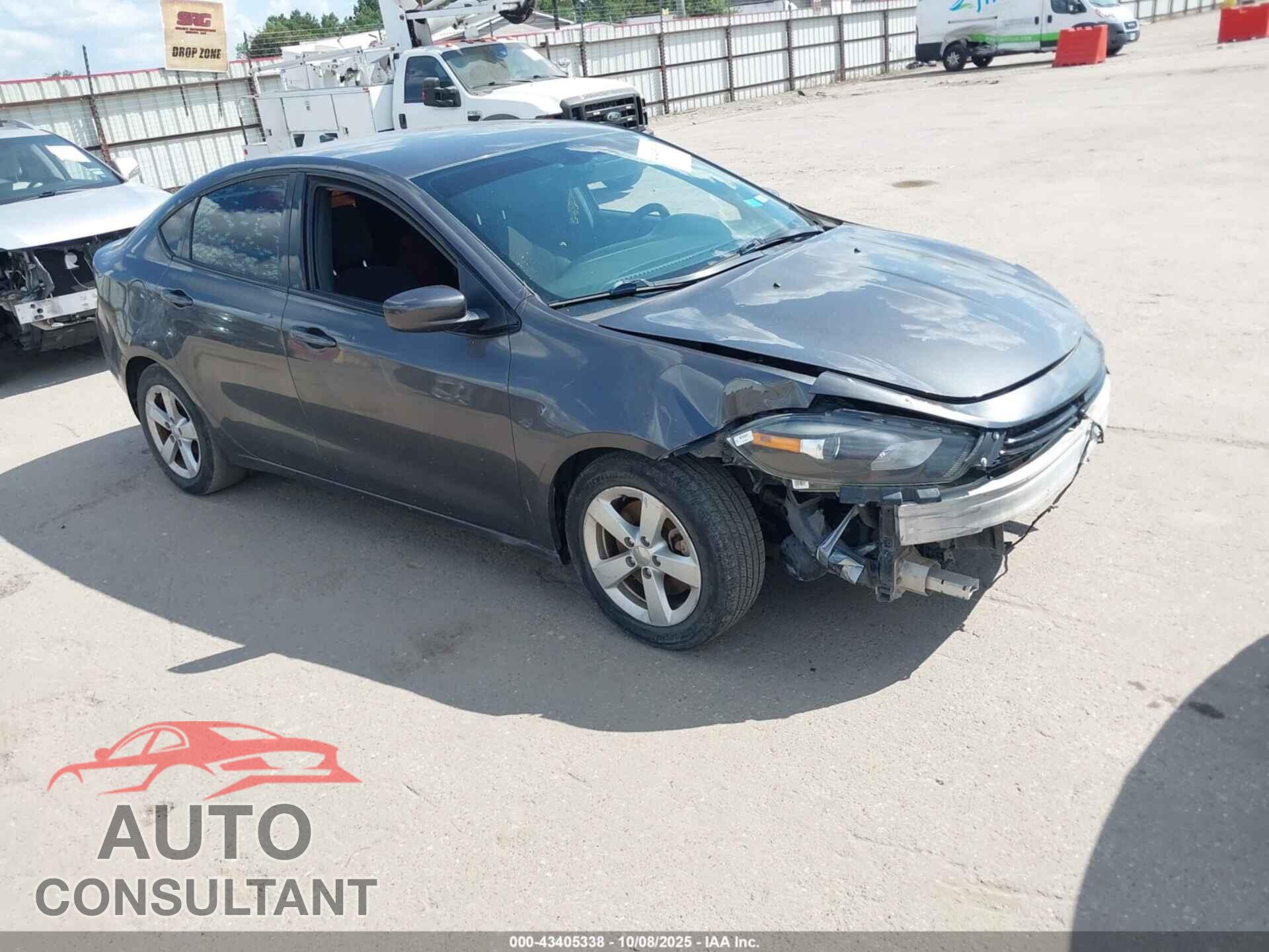 DODGE DART 2015 - 1C3CDFBB3FD286046