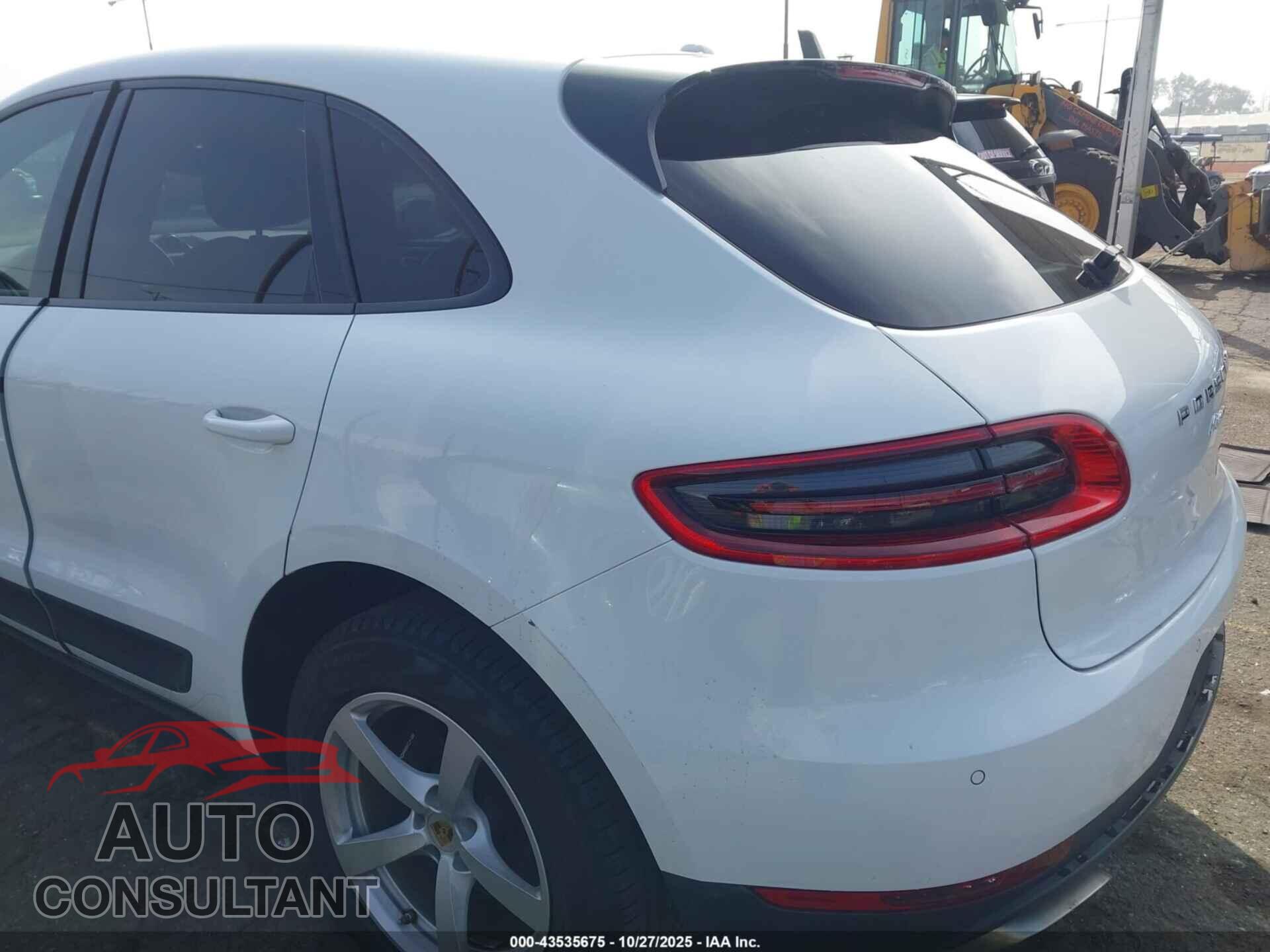 PORSCHE MACAN 2018 - WP1AA2A51JLB09508