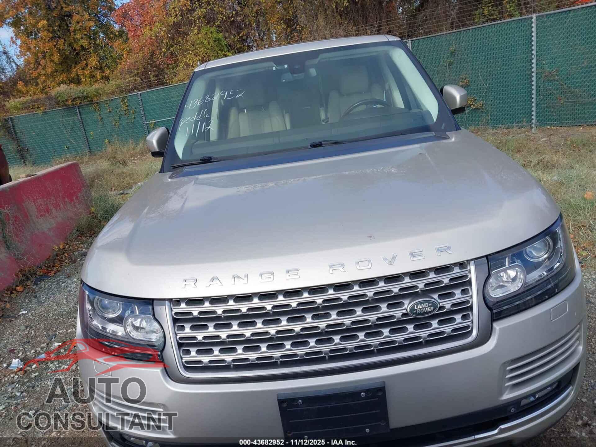 LAND ROVER RANGE ROVER 2014 - SALGS2WF2EA178793