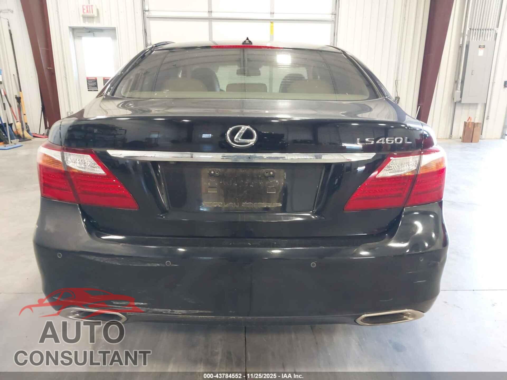 LEXUS LS 460 2012 - JTHGL5EF6C5046552