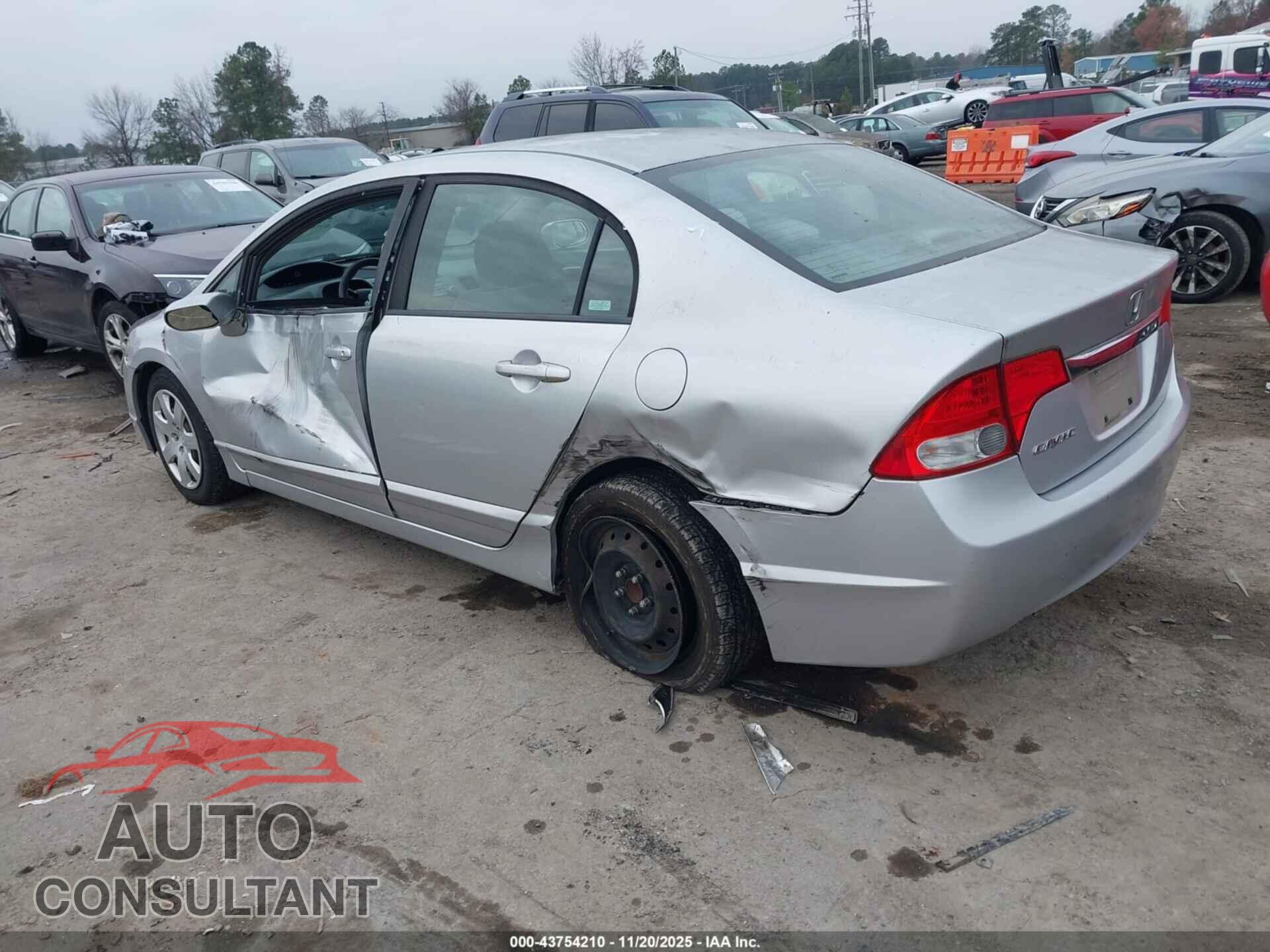 HONDA CIVIC 2009 - 19XFA16559E023780