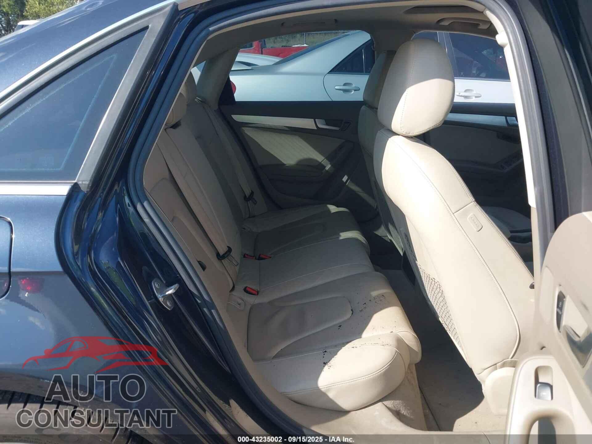 AUDI A4 2012 - WAUFFAFL1CA120563