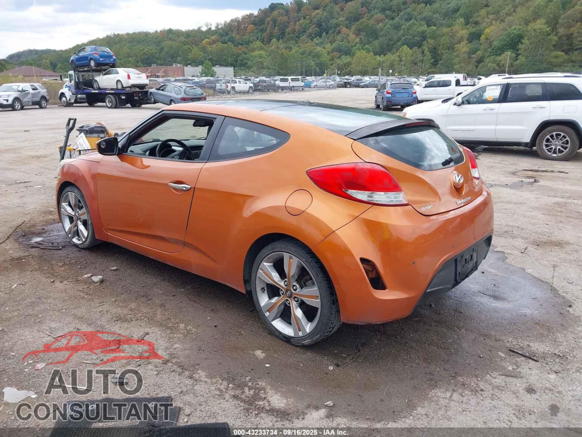 HYUNDAI VELOSTER 2012 - KMHTC6AD1CU022400