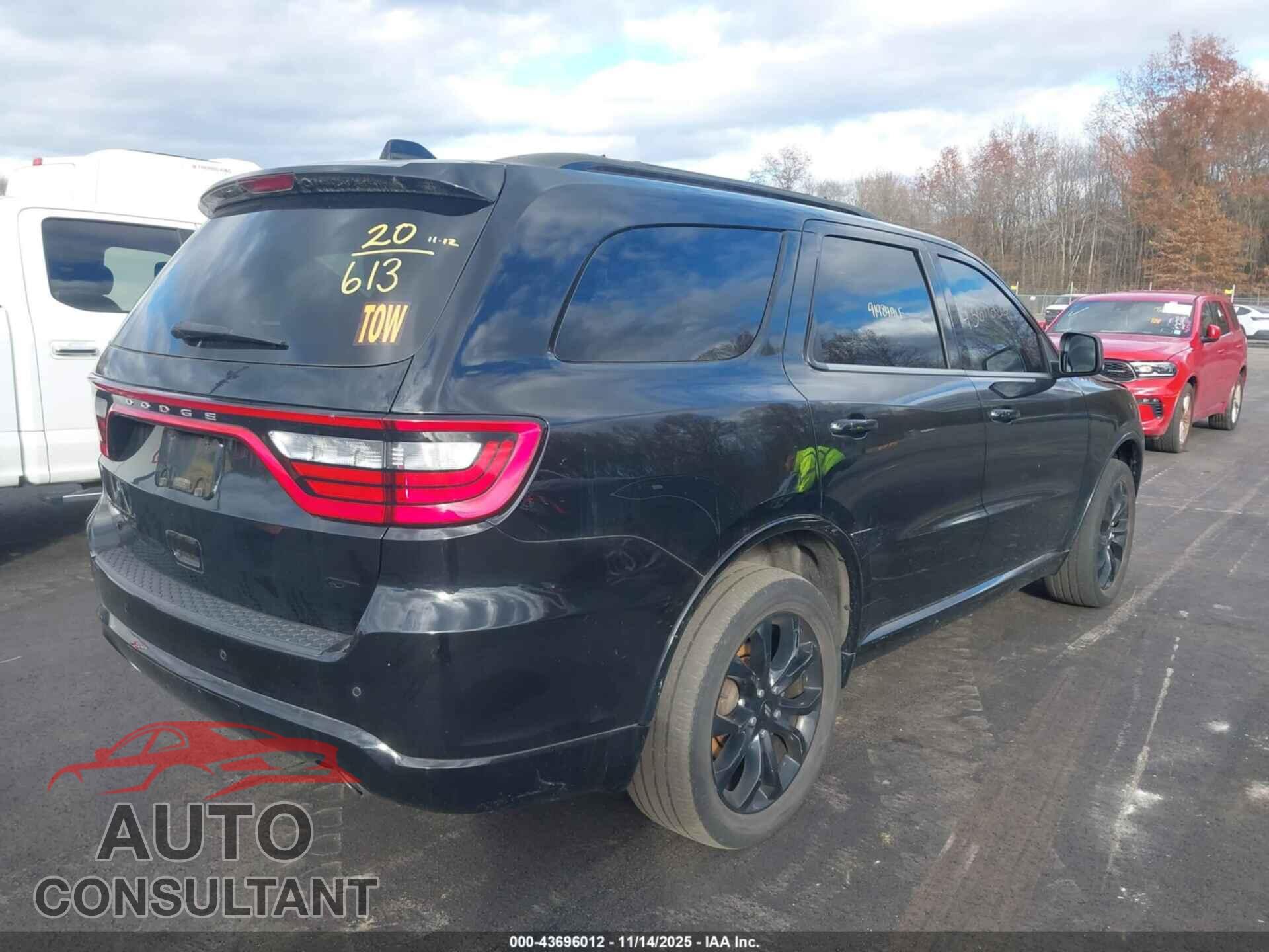 DODGE DURANGO 2020 - 1C4RDJDG2LC342688