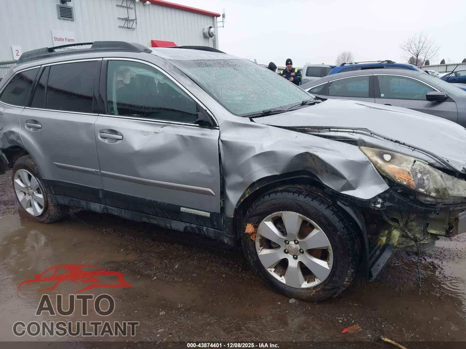 SUBARU OUTBACK 2011 - 4S4BRBFC8B3411672