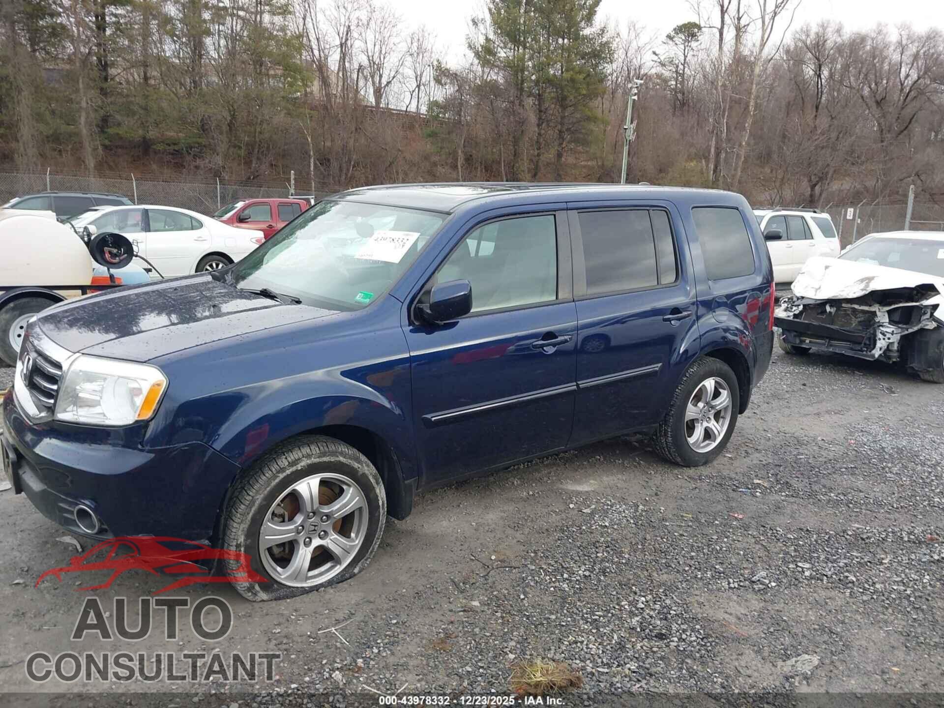 HONDA PILOT 2013 - 5FNYF4H59DB036432