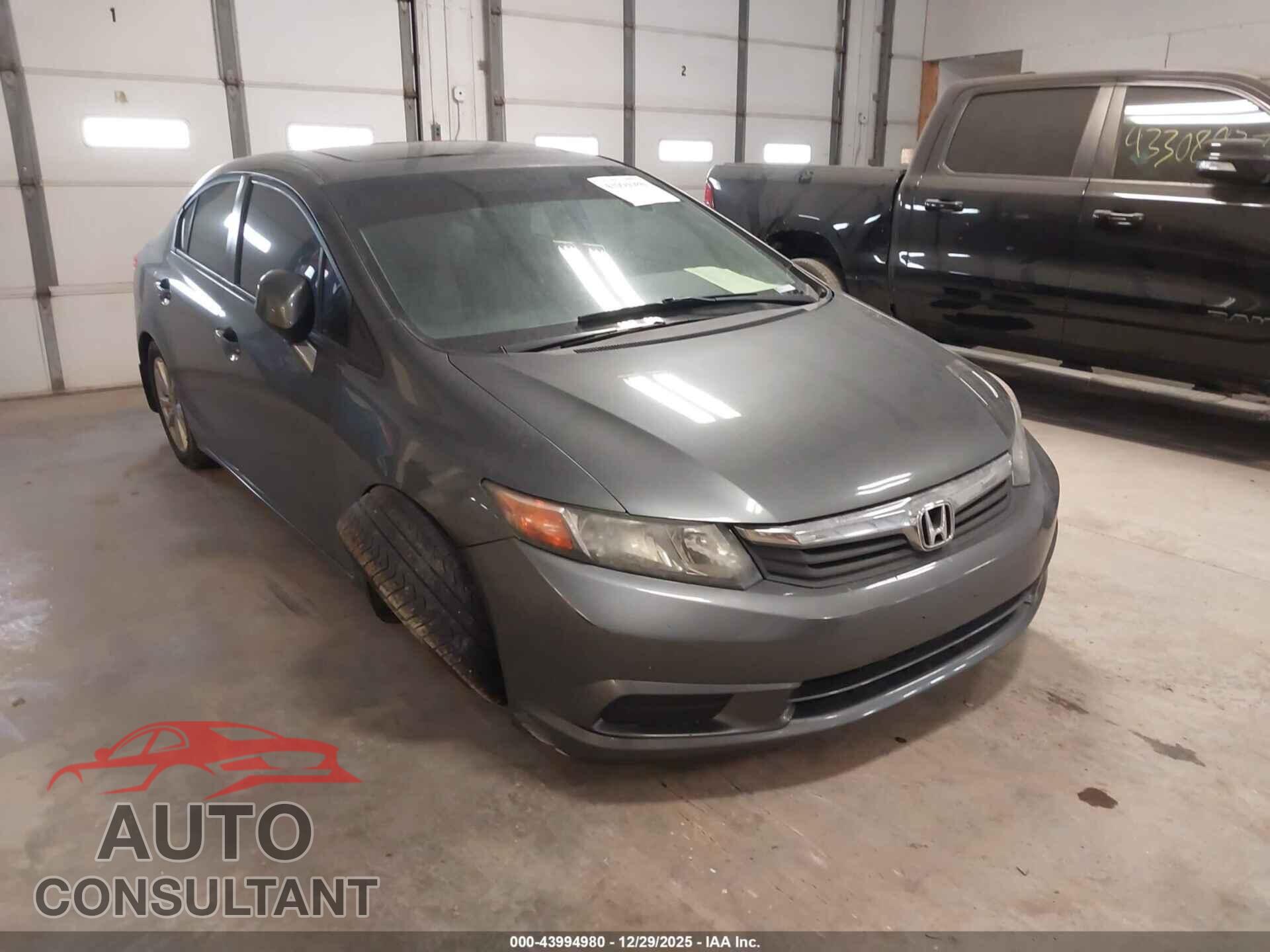 HONDA CIVIC 2012 - 19XFB2F80CE077041