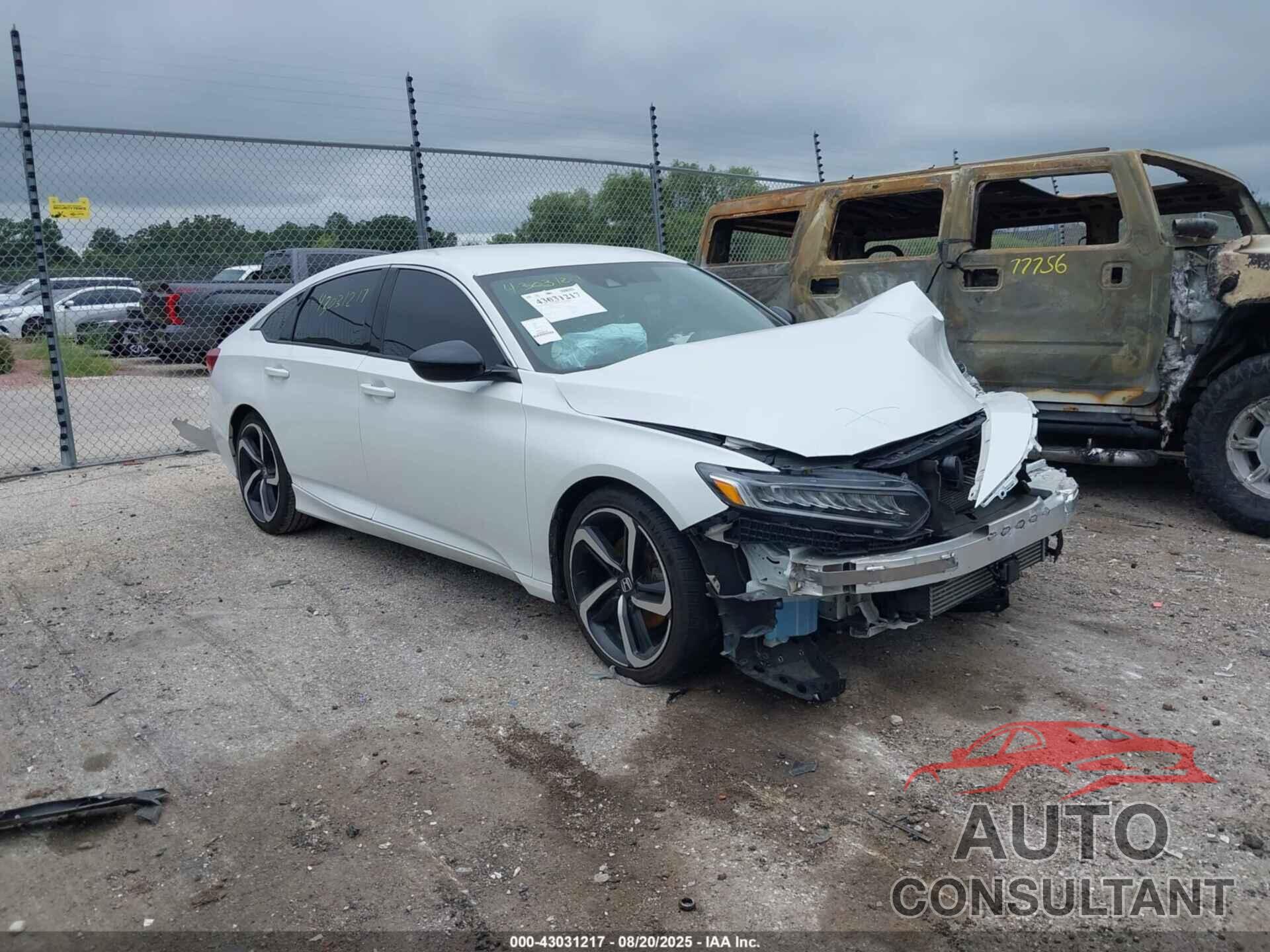 HONDA ACCORD 2022 - 1HGCV1F38NA084786