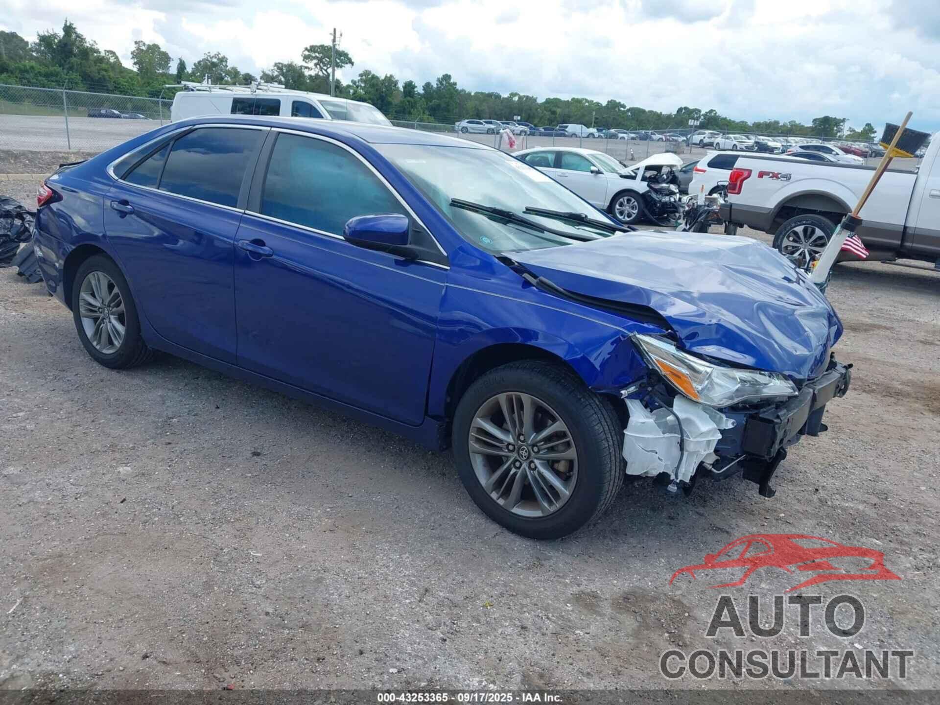TOYOTA CAMRY 2016 - 4T1BF1FK6GU572176