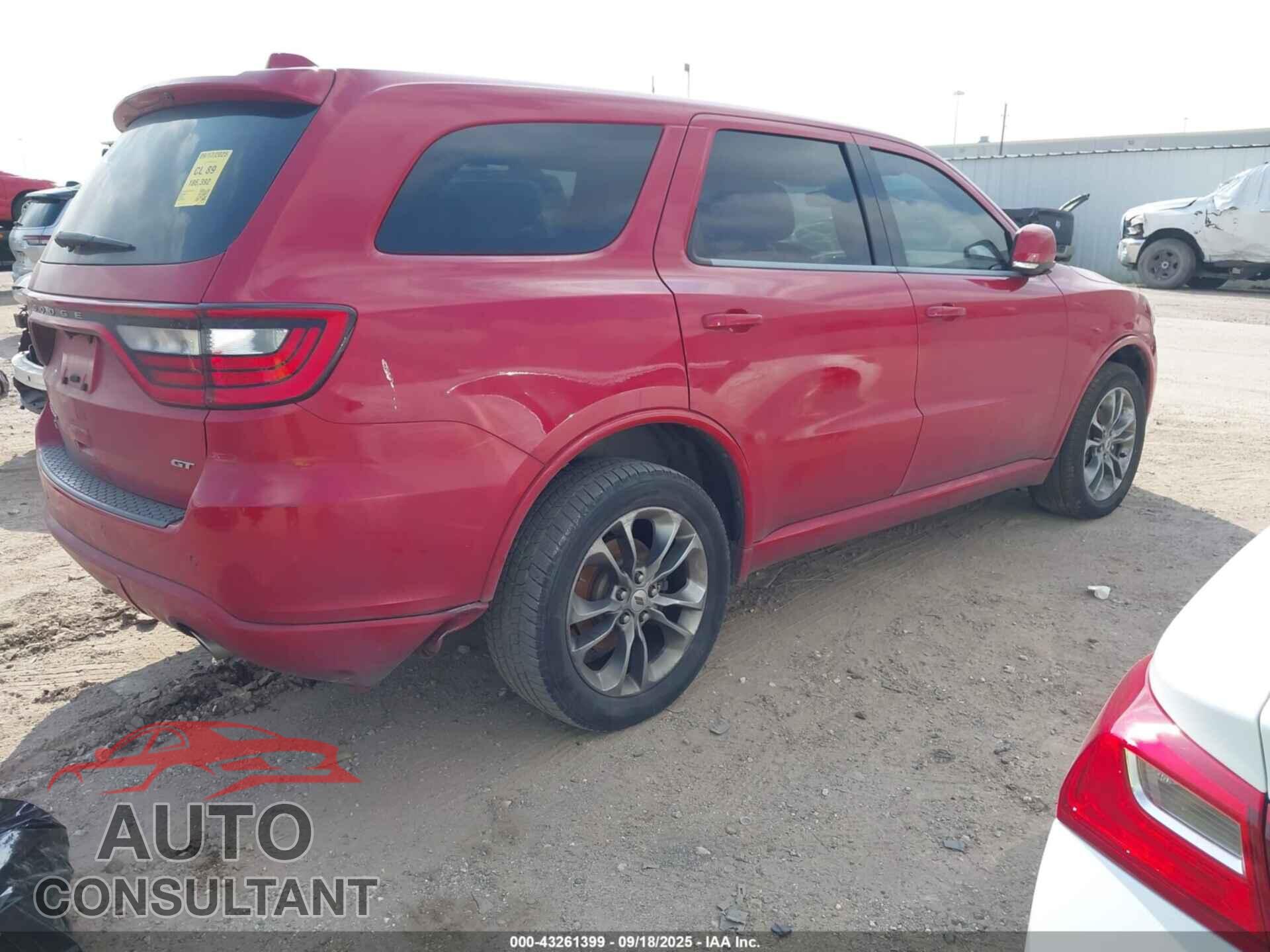 DODGE DURANGO 2019 - 1C4RDJDG5KC557366