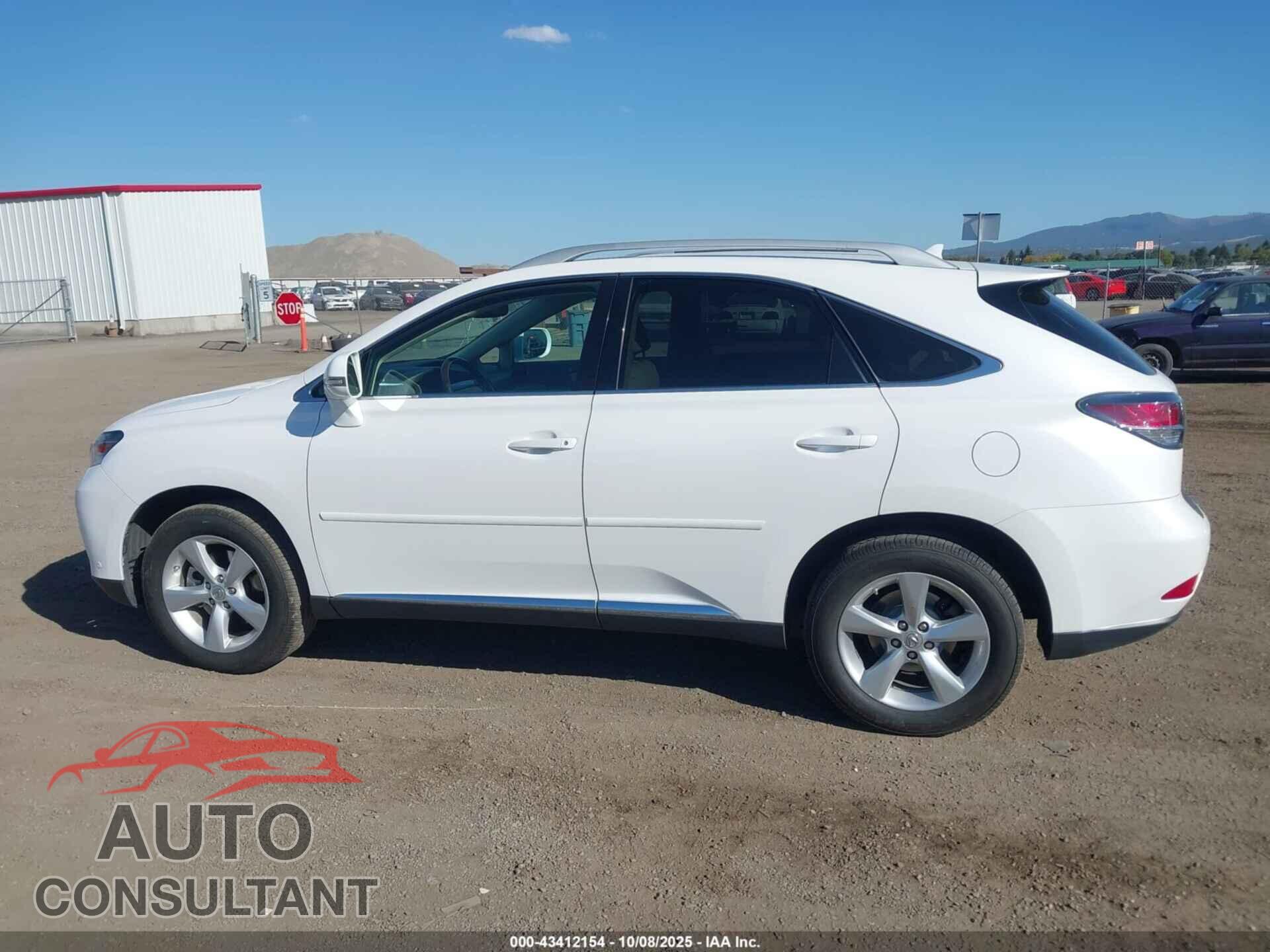 LEXUS RX 350 2013 - 2T2BK1BA3DC179513