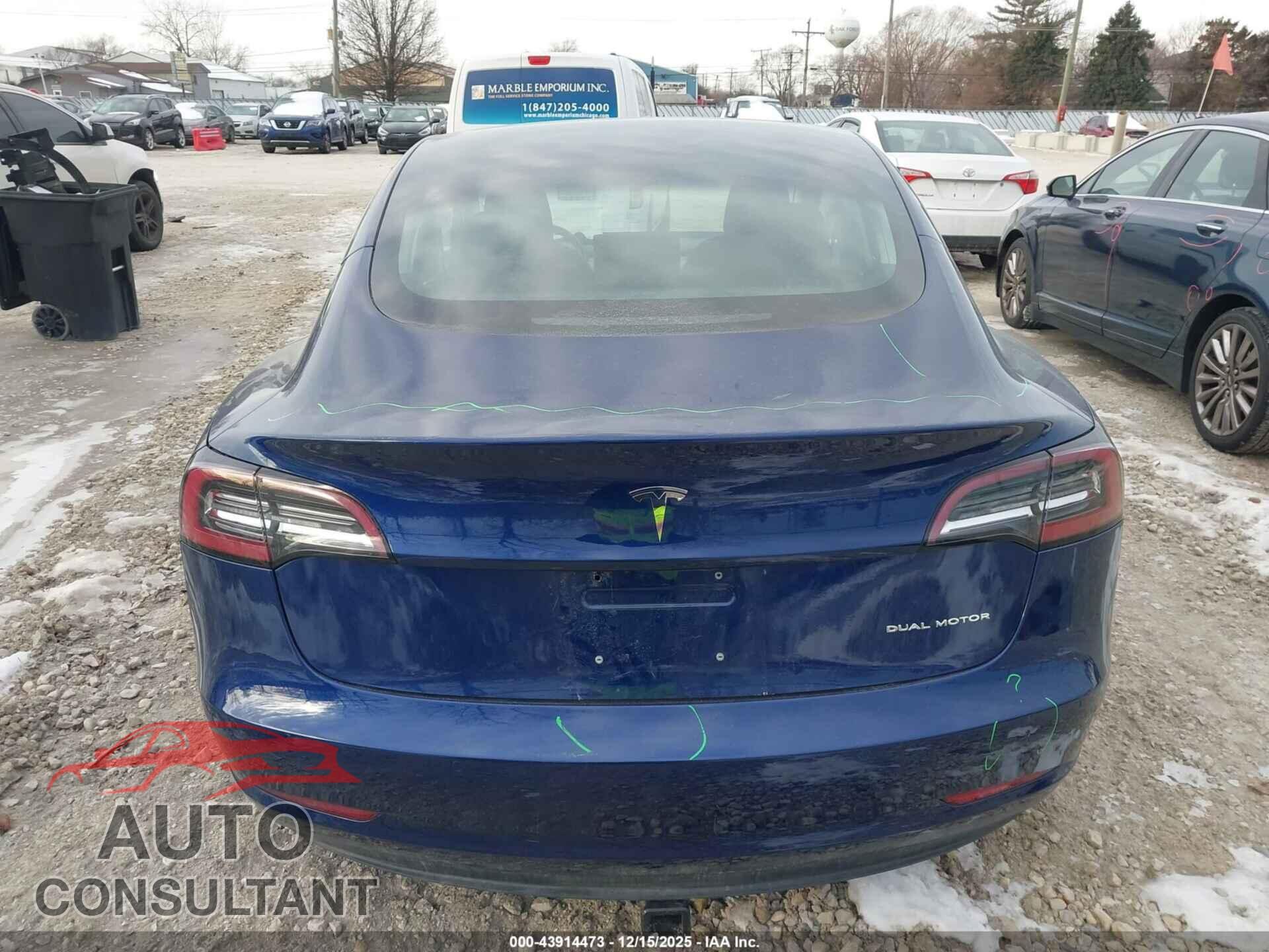 TESLA MODEL 3 2018 - 5YJ3E1EB6JF094483