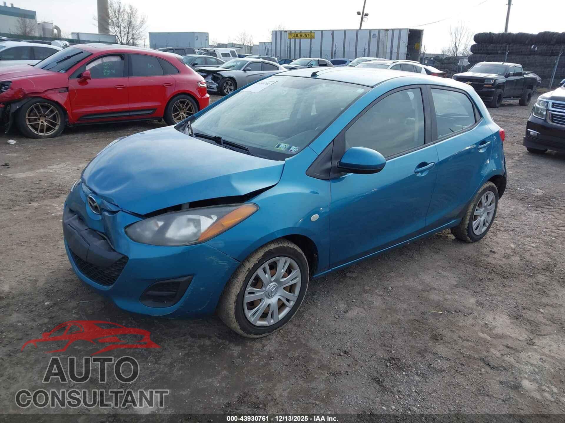 MAZDA MAZDA2 2012 - JM1DE1KYXC0139746
