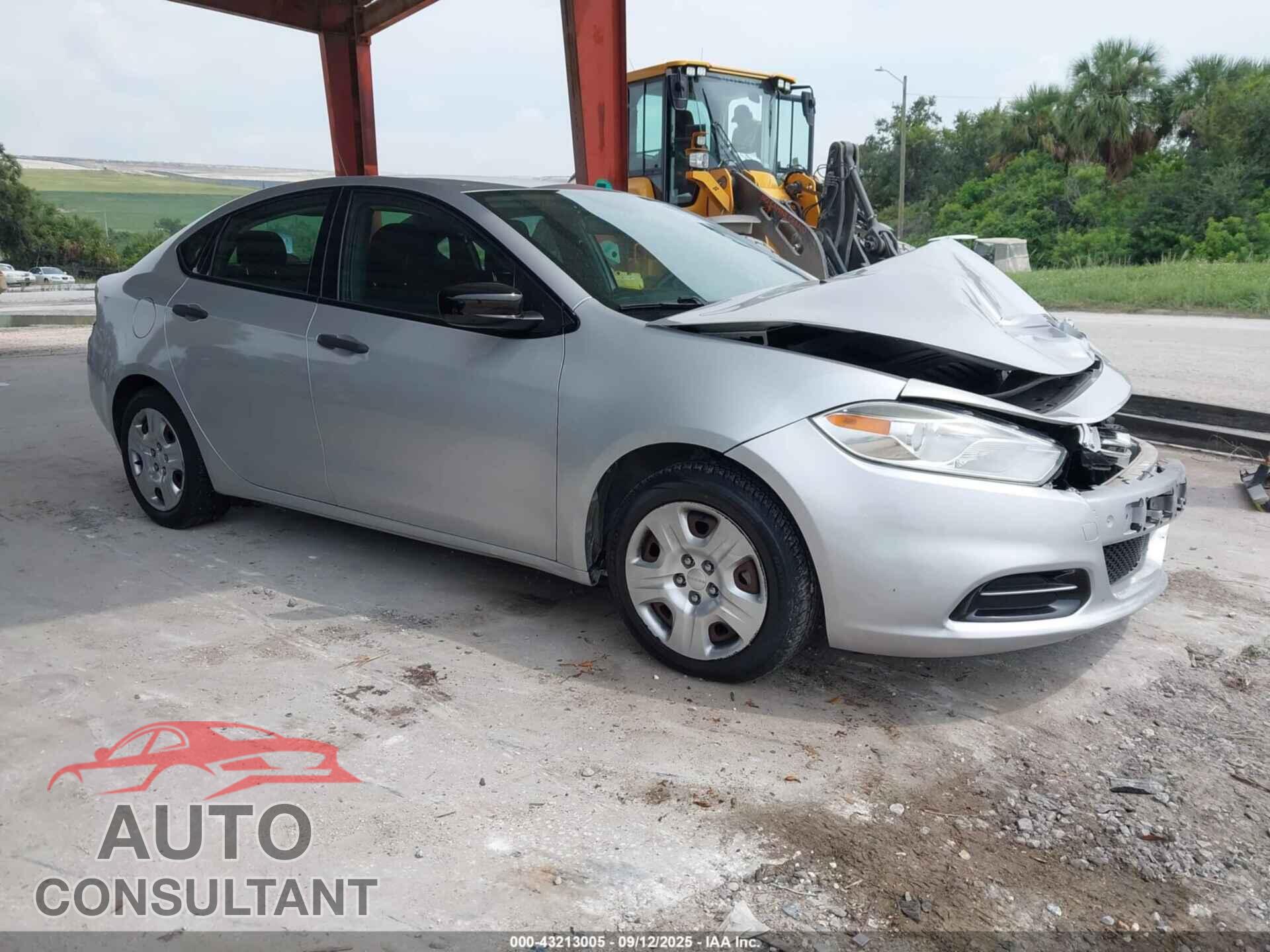 DODGE DART 2013 - 1C3CDFAA5DD201150