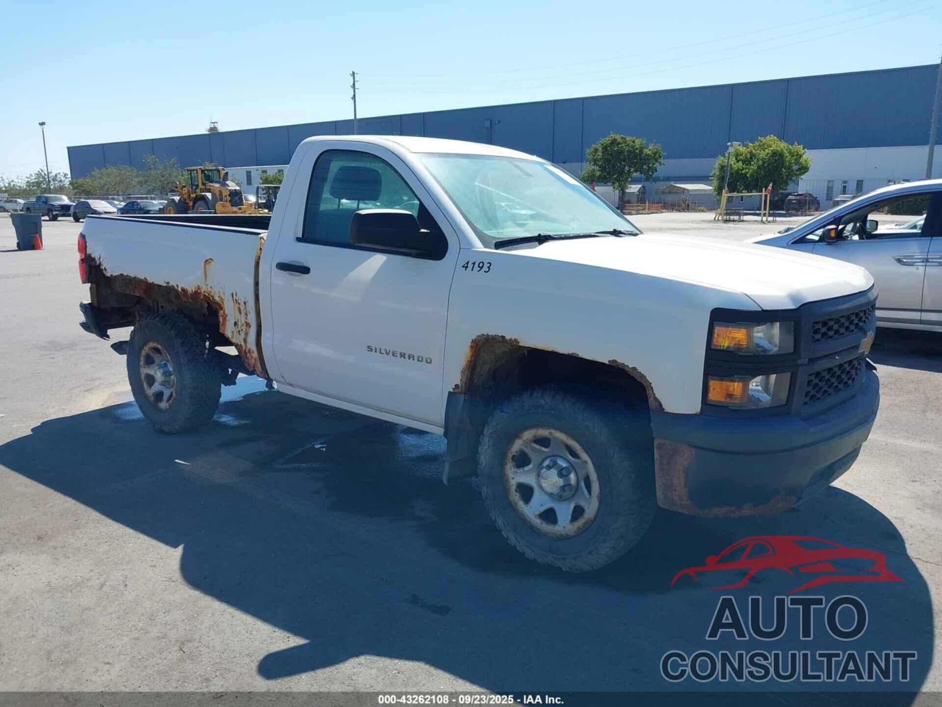 CHEVROLET SILVERADO 1500 2014 - 1GCNCPEH7EZ322934
