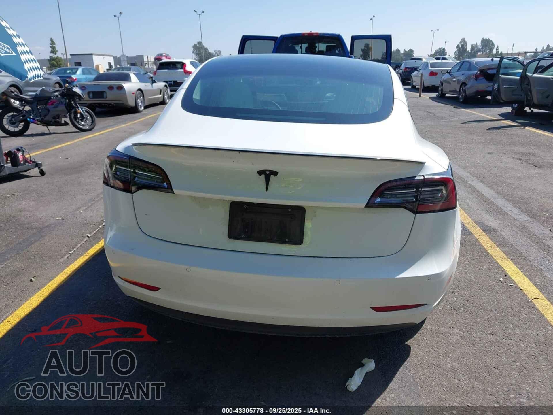 TESLA MODEL 3 2020 - 5YJ3E1EA6LF615647