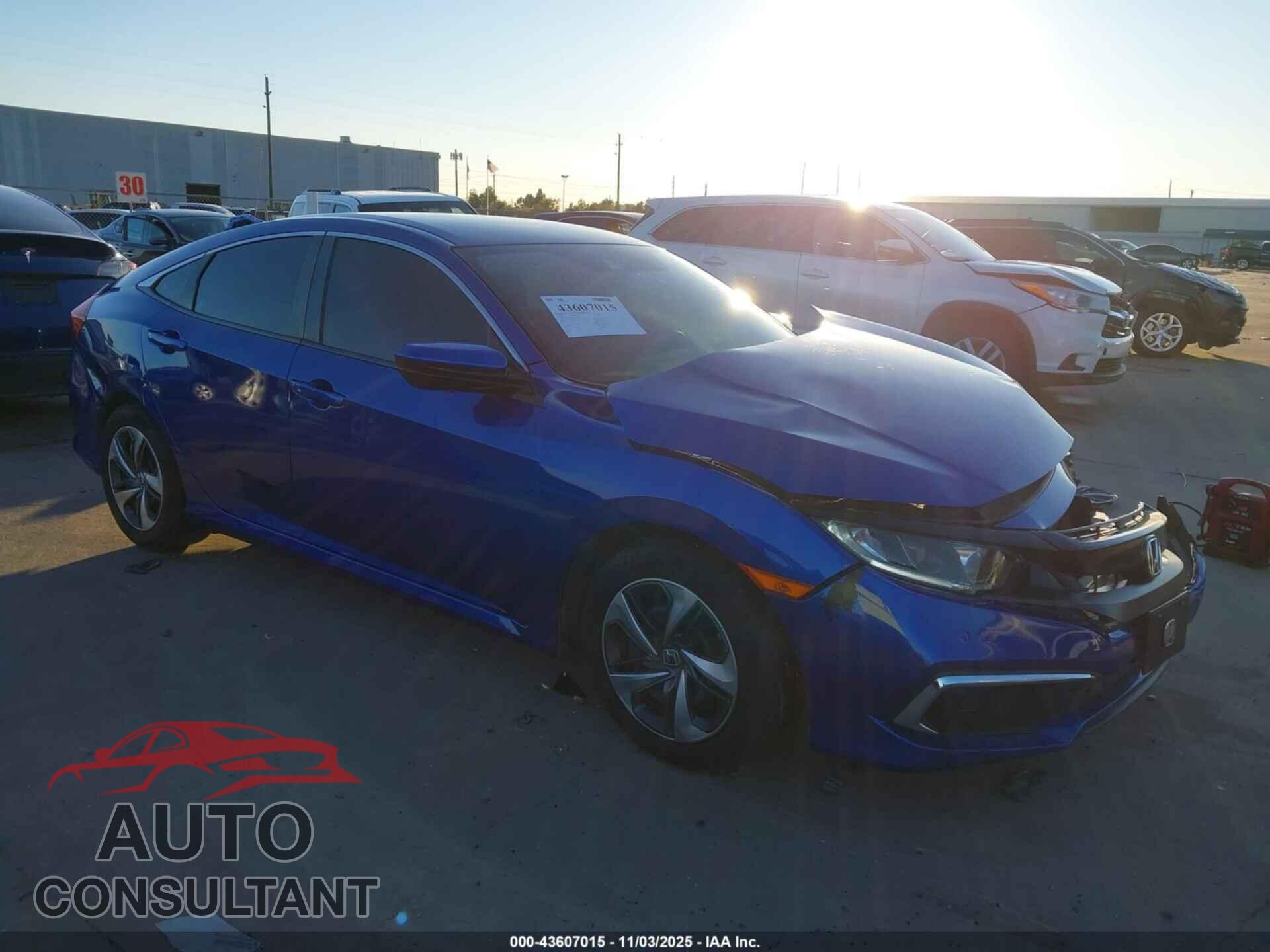 HONDA CIVIC 2020 - 2HGFC2F66LH593602