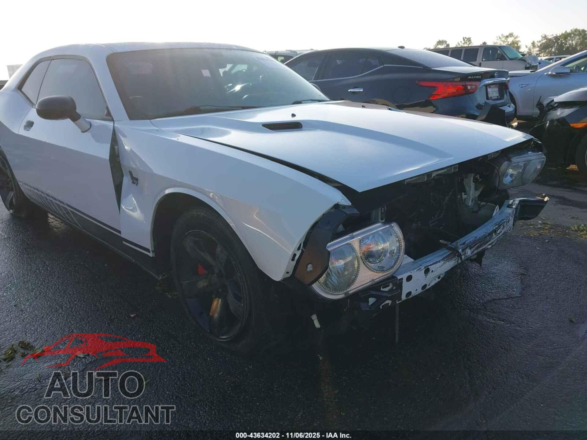 DODGE CHALLENGER 2013 - 2C3CDYAG8DH582012