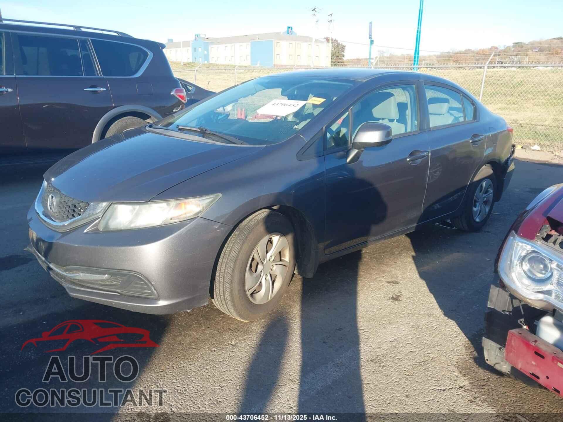 HONDA CIVIC 2013 - 19XFB2F53DE009582