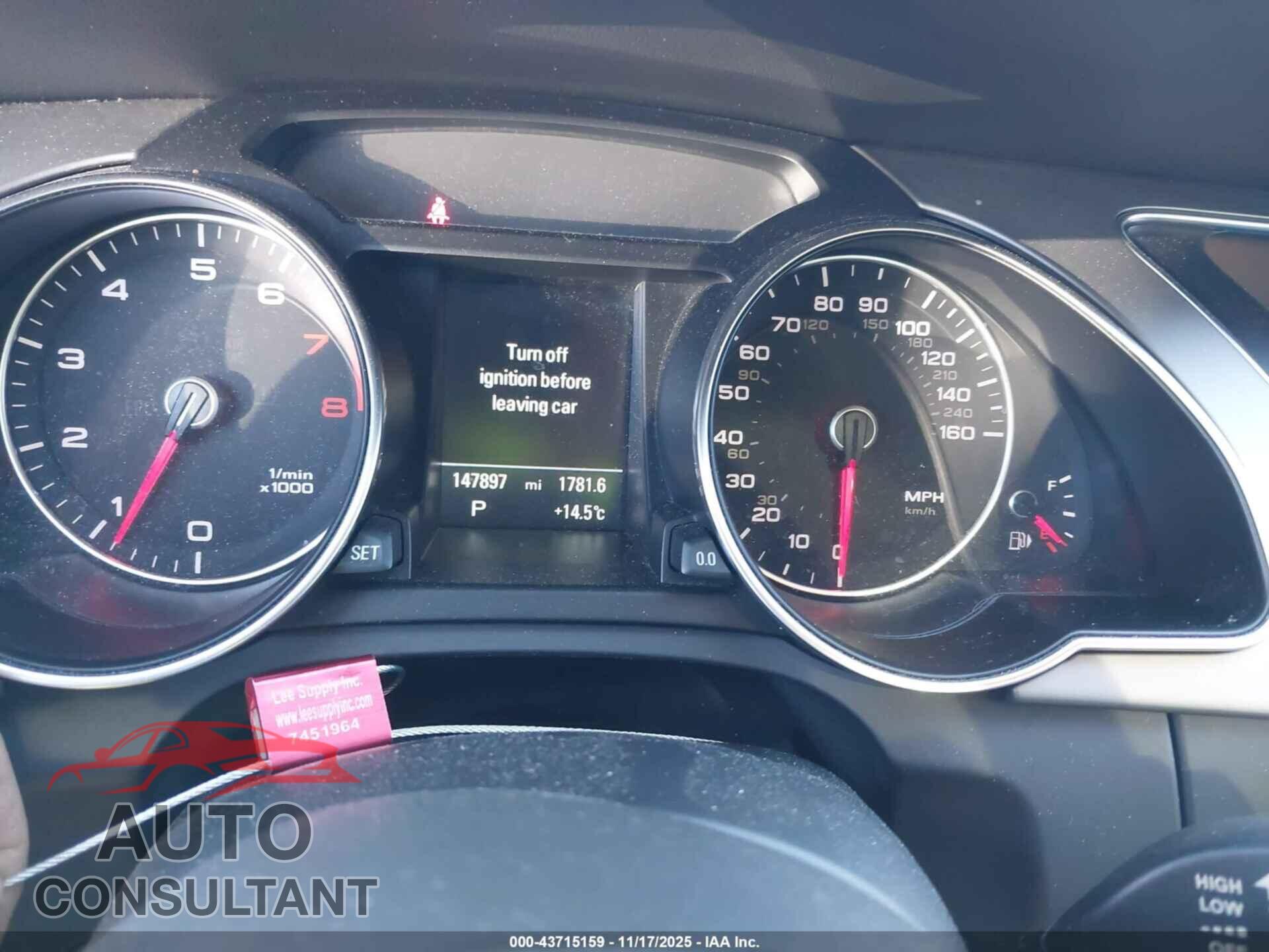 AUDI A5 2015 - WAUCFAFR4FA022249