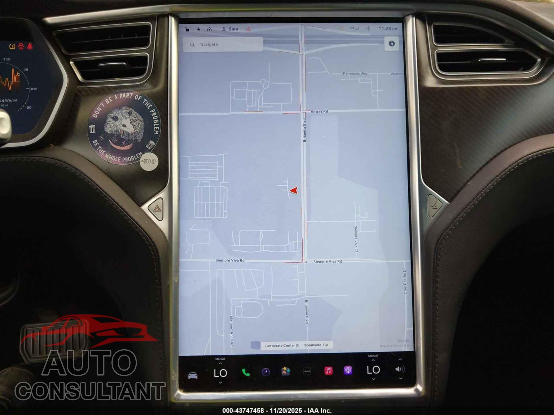 TESLA MODEL S 2014 - 5YJSA1H11EFP63257