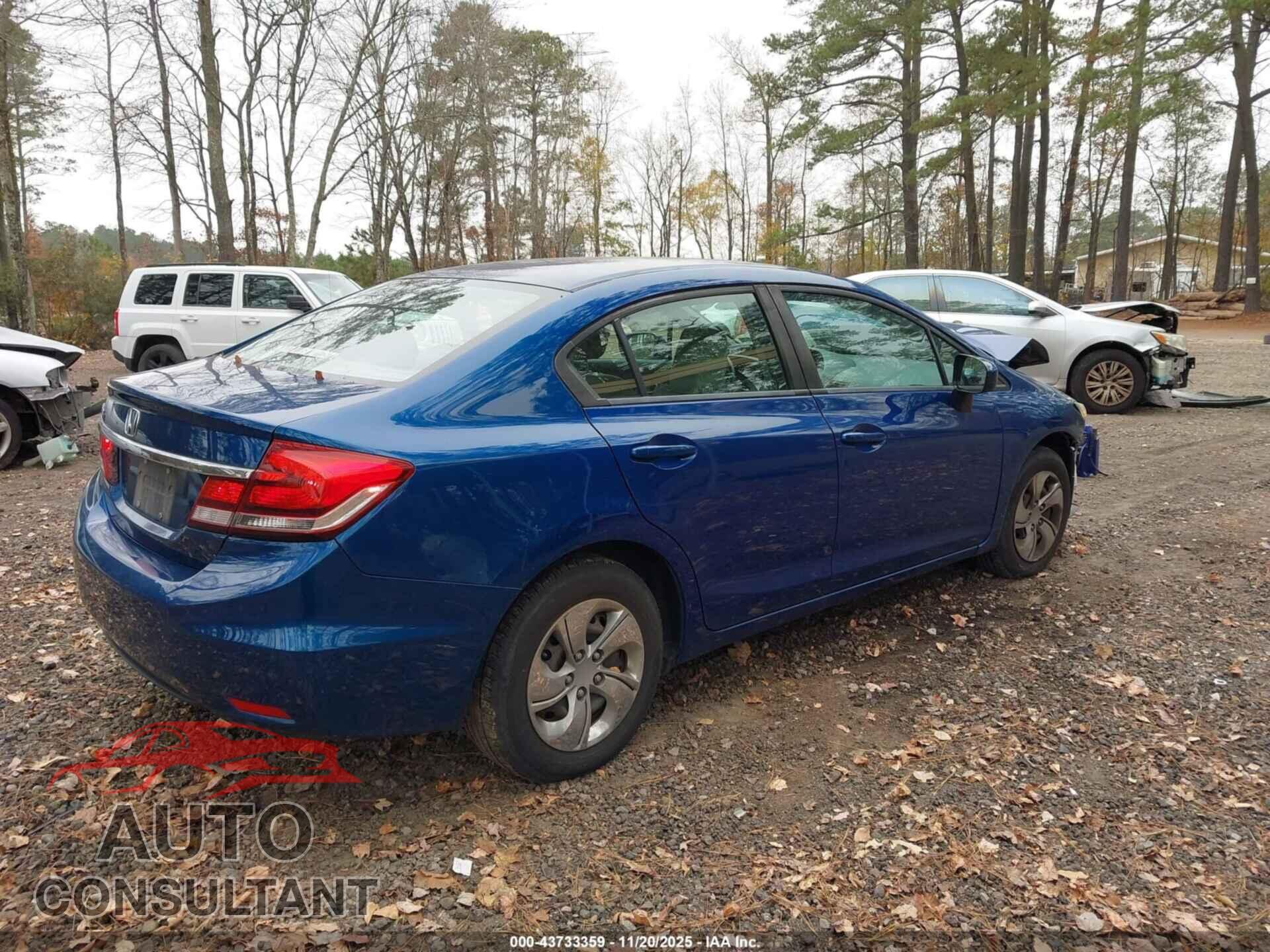 HONDA CIVIC 2014 - 19XFB2F53EE246347