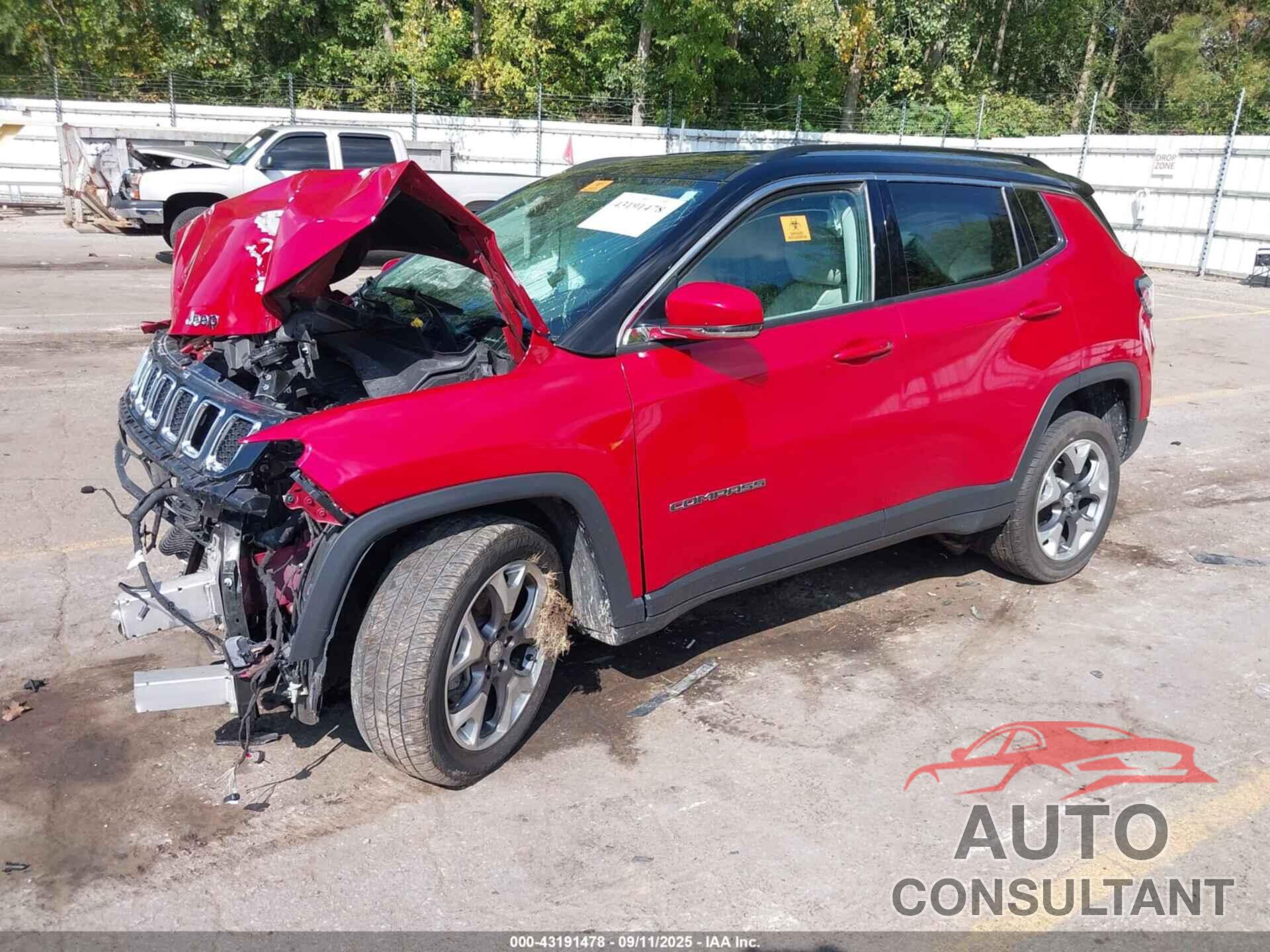 JEEP COMPASS 2019 - 3C4NJDCB5KT646194