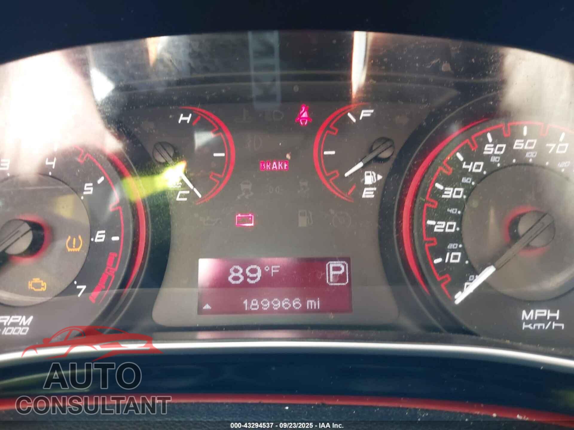 DODGE DART 2015 - 1C3CDFBB1FD227206