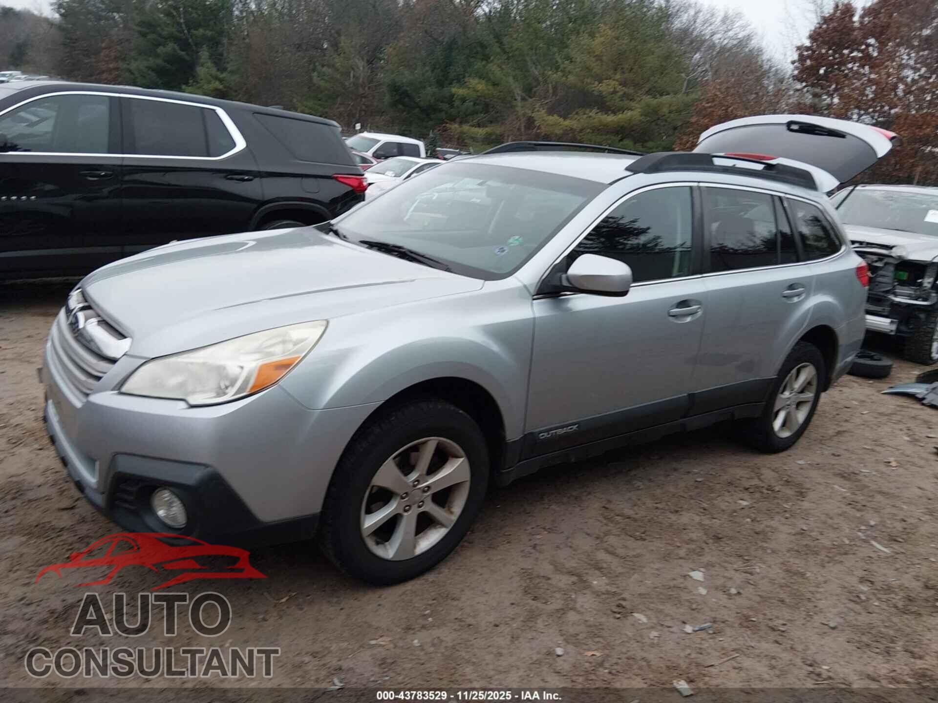 SUBARU OUTBACK 2014 - 4S4BRBCC2E3312211