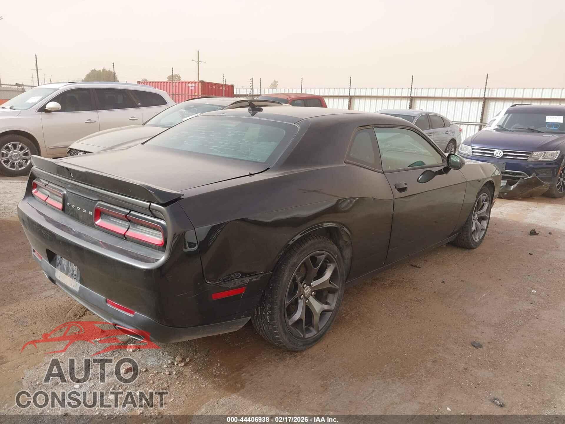 DODGE CHALLENGER 2016 - 2C3CDZAG3GH329755