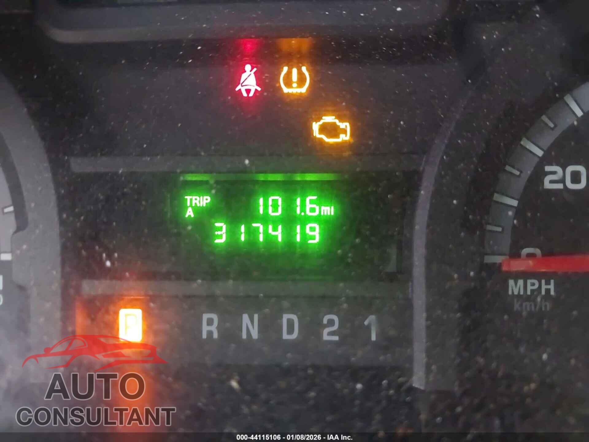 FORD E-150 2010 - 1FTNE1EW7ADA96021