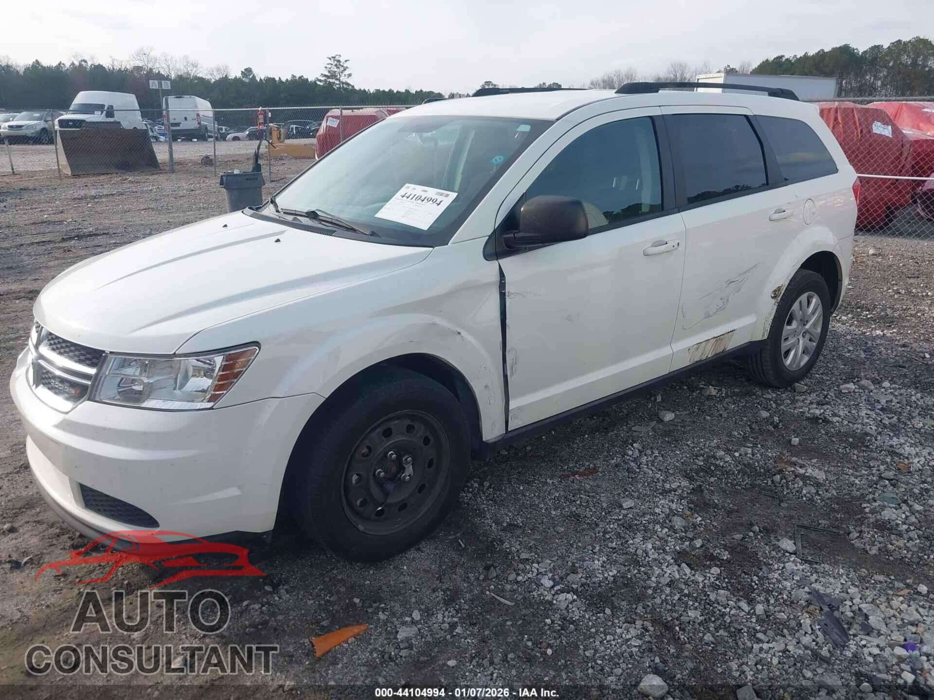 DODGE JOURNEY 2017 - 3C4PDCAB4HT705211