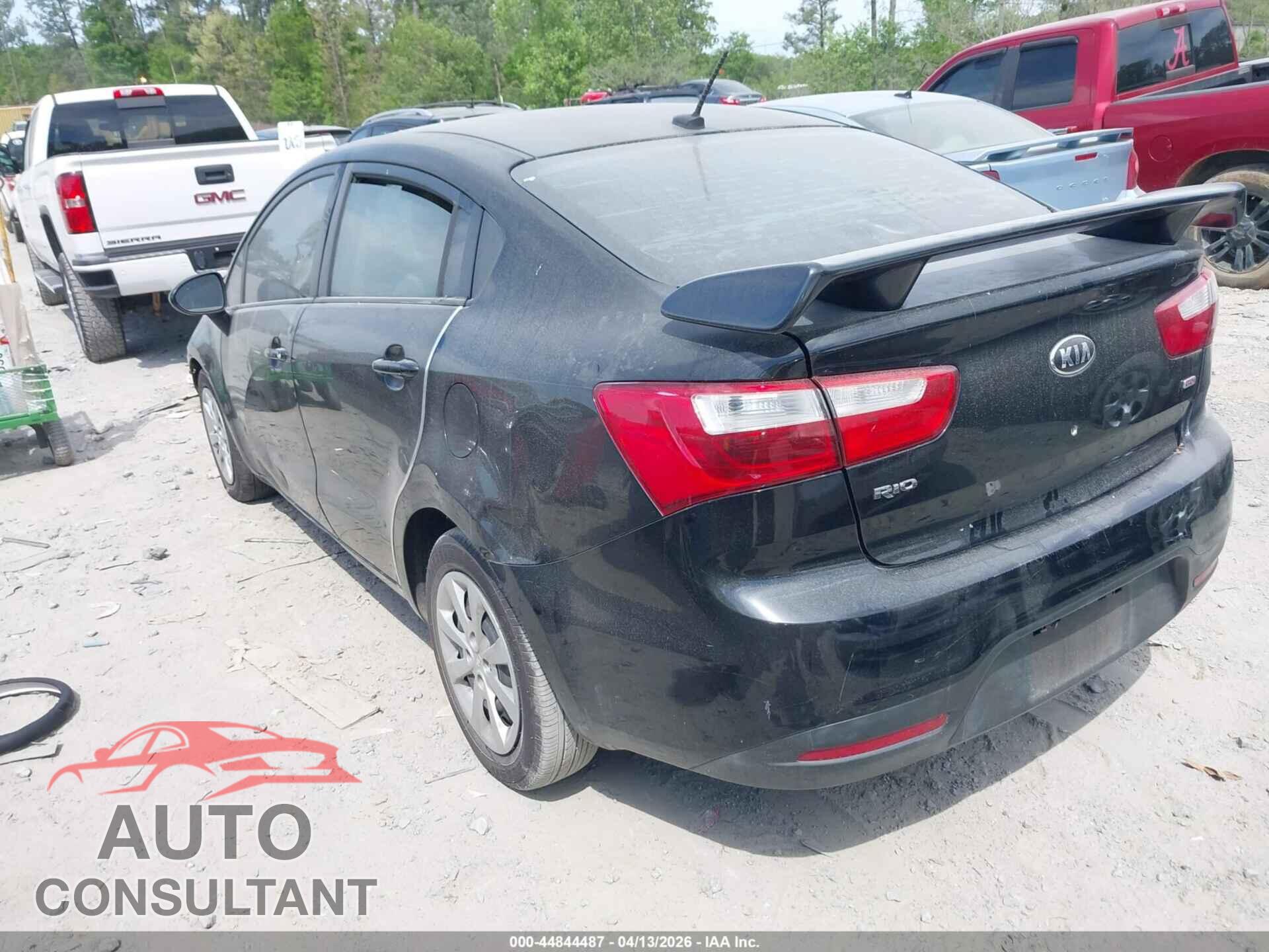 KIA RIO 2014 - KNADM4A39E6342215