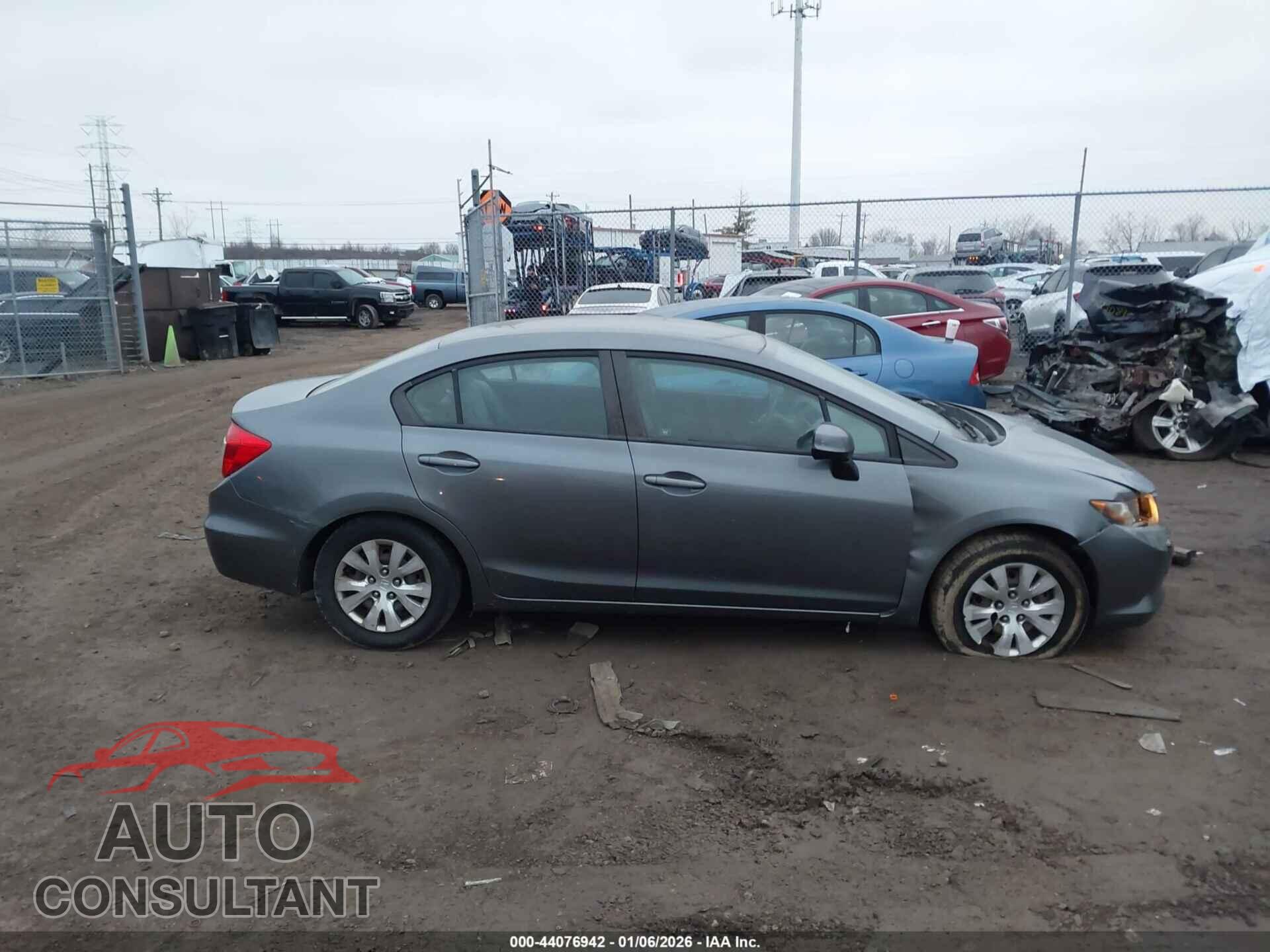 HONDA CIVIC 2012 - 19XFB2F55CE105776
